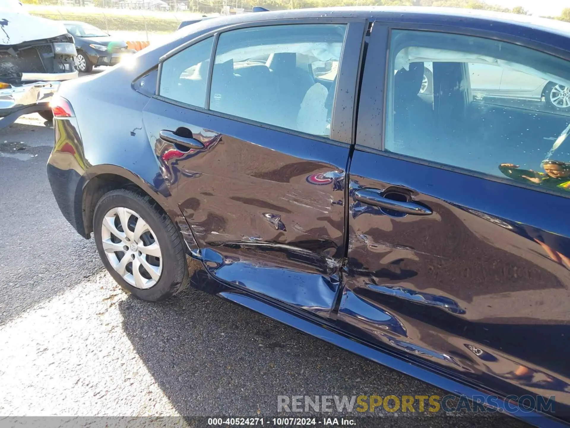 19 fotografías del automóvil dañado 5YFEPMAEXMP179291 TOYOTA COROLLA 2021