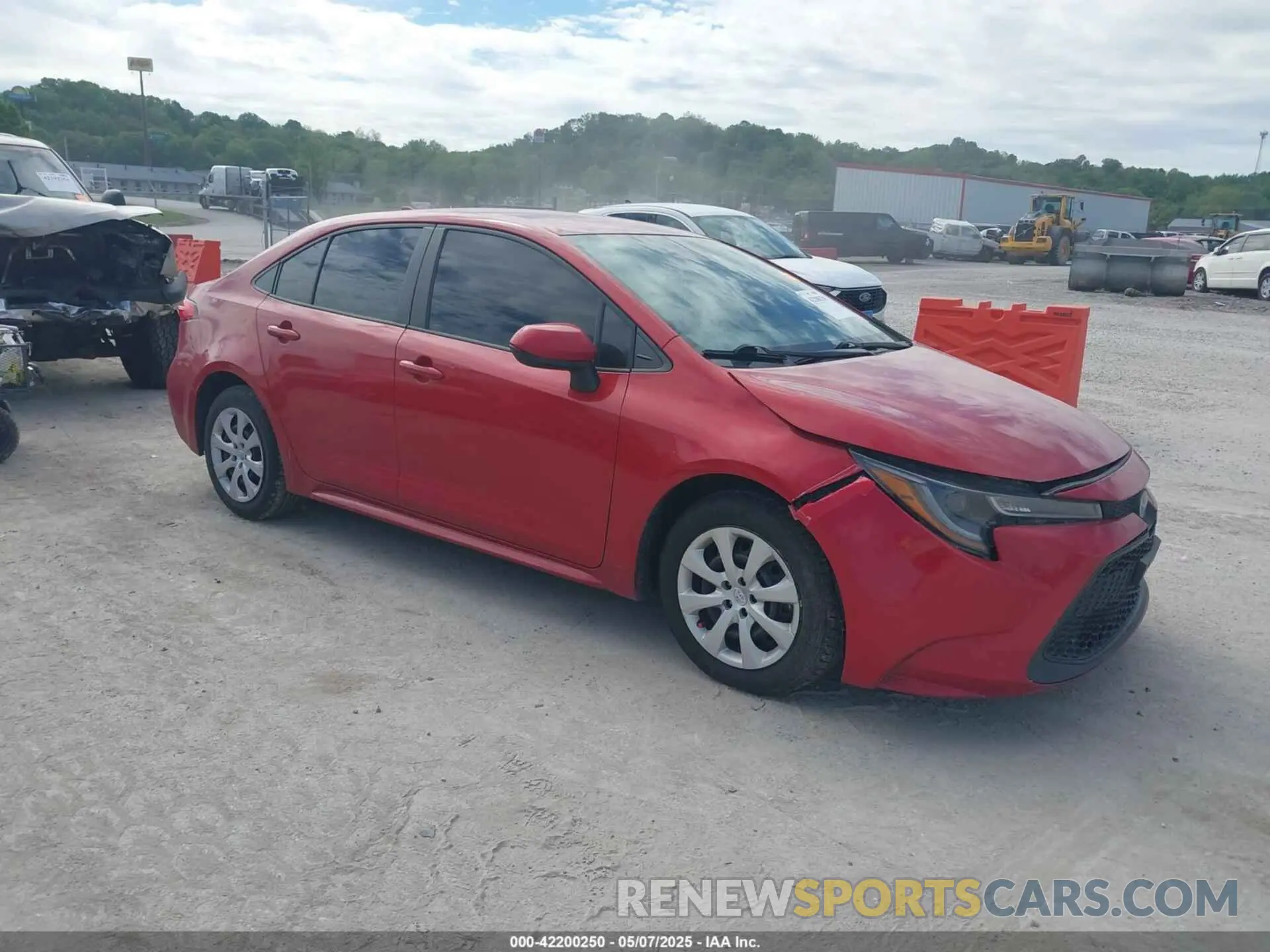 1 fotografías del automóvil dañado 5YFEPMAEXMP180425 TOYOTA COROLLA 2021