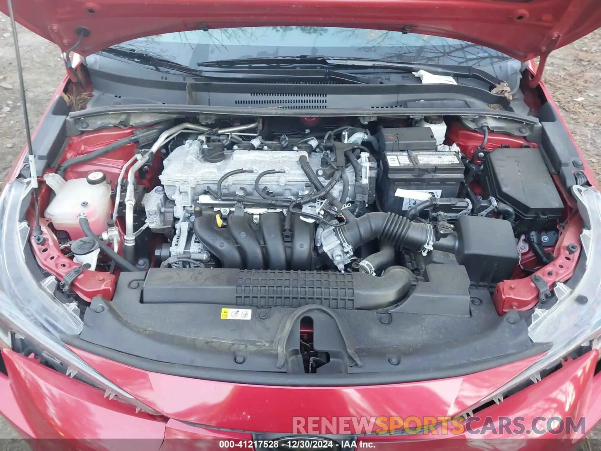 10 fotografías del automóvil dañado 5YFEPMAEXMP185950 TOYOTA COROLLA 2021