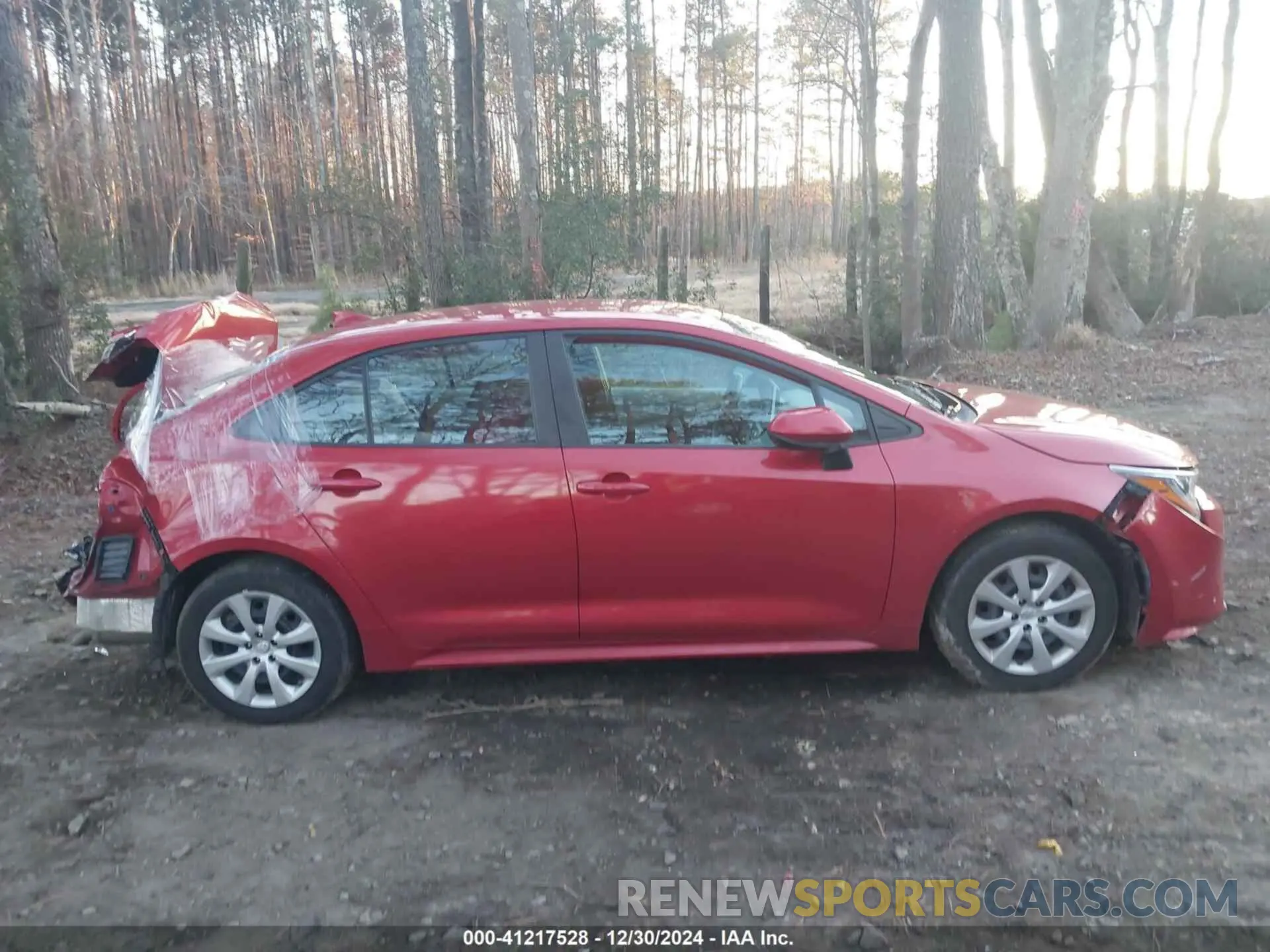 13 fotografías del automóvil dañado 5YFEPMAEXMP185950 TOYOTA COROLLA 2021
