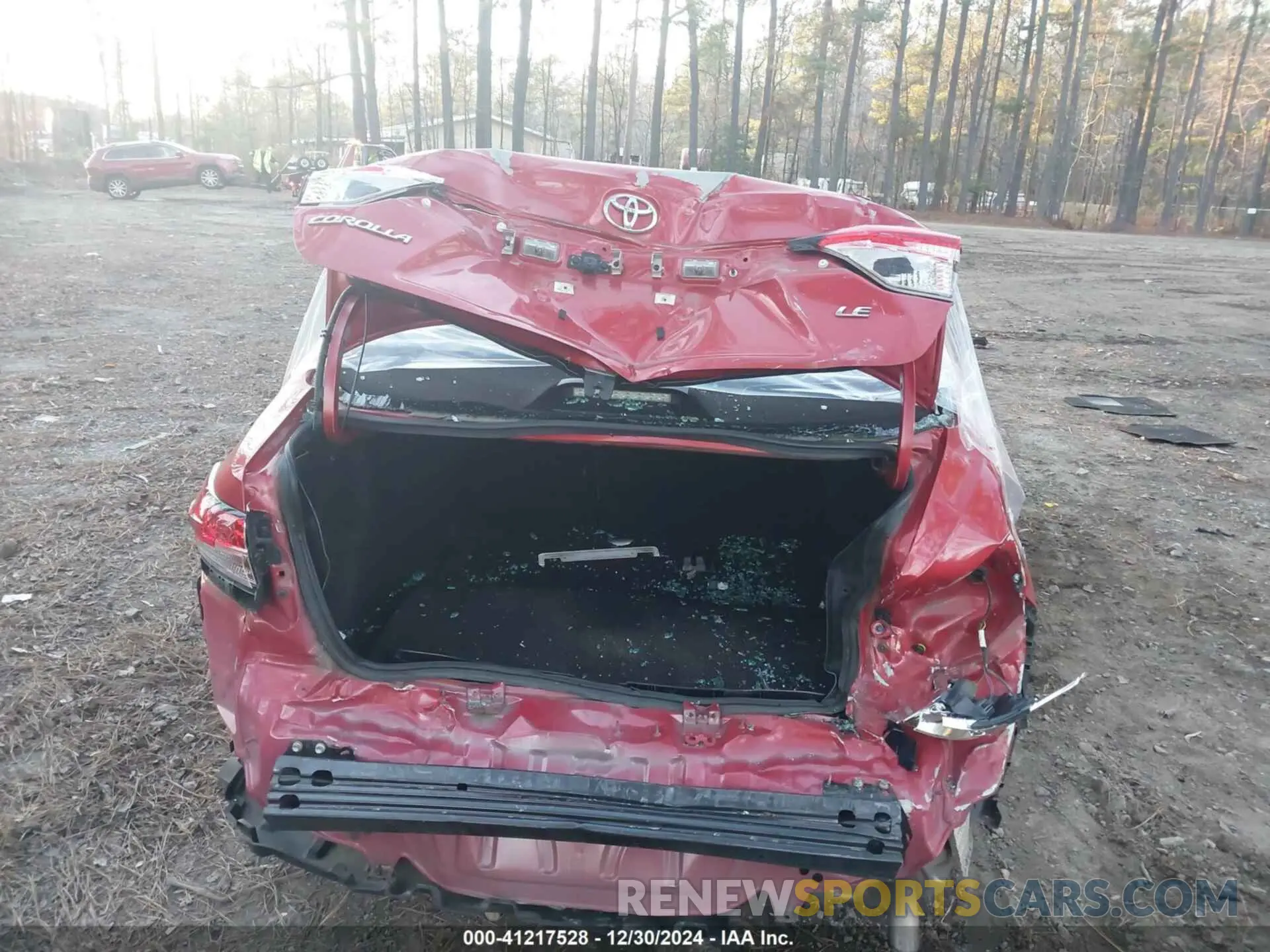 6 fotografías del automóvil dañado 5YFEPMAEXMP185950 TOYOTA COROLLA 2021