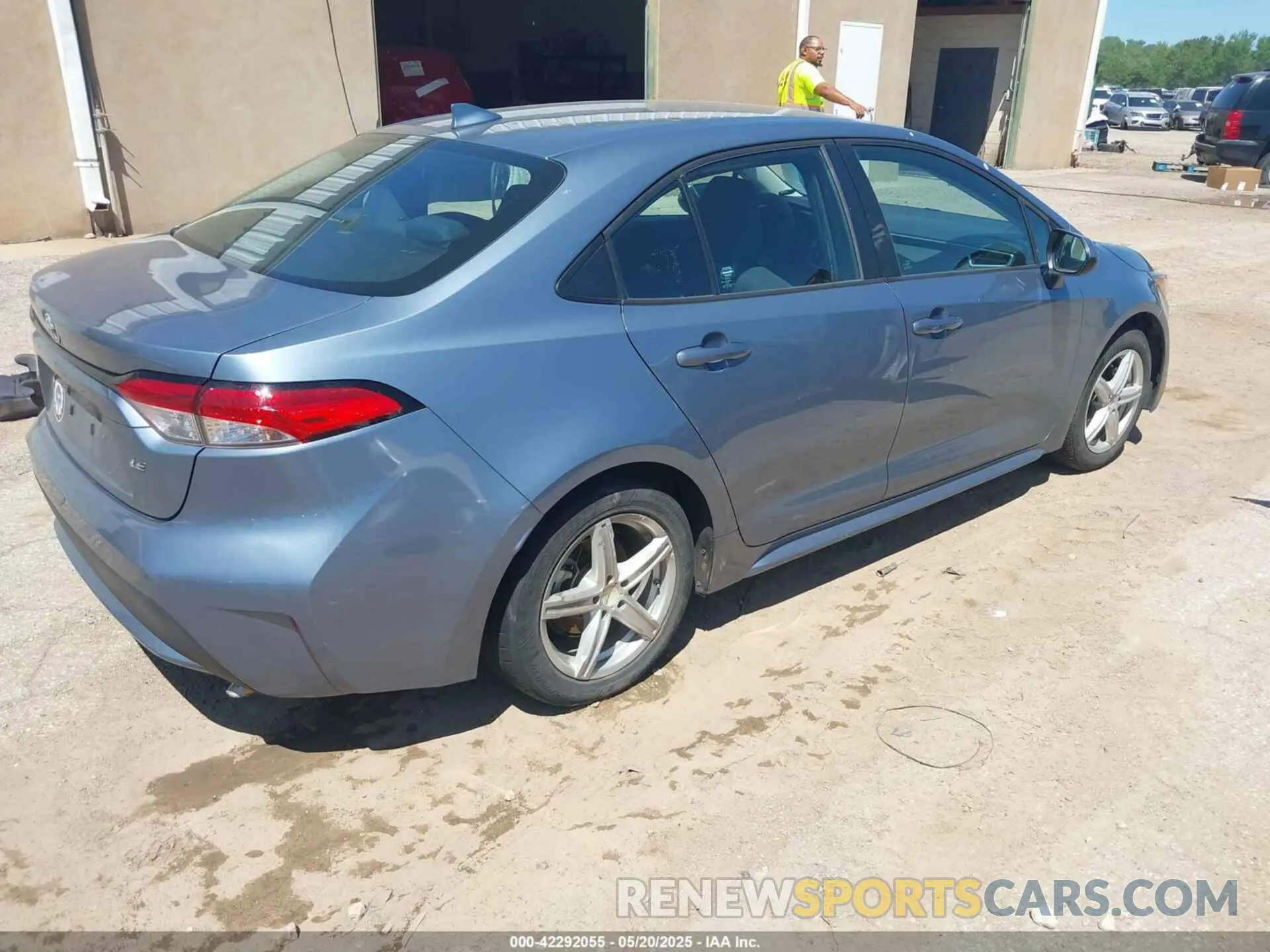 4 fotografías del automóvil dañado 5YFEPMAEXMP185995 TOYOTA COROLLA 2021