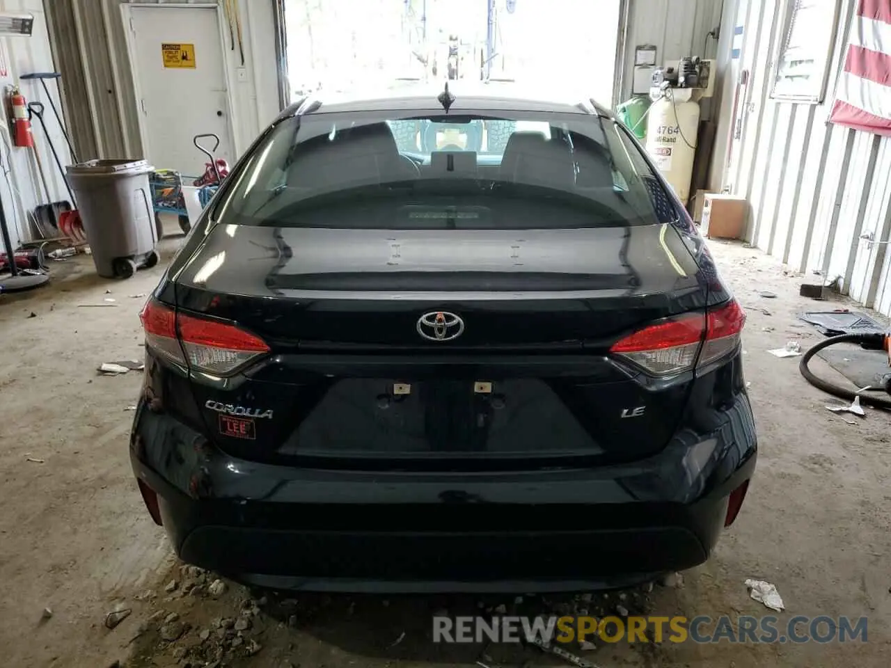 6 fotografías del automóvil dañado 5YFEPMAEXMP186919 TOYOTA COROLLA 2021