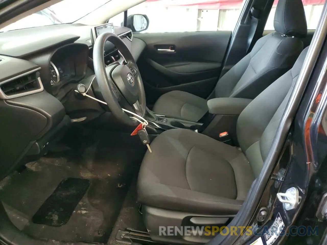 7 fotografías del automóvil dañado 5YFEPMAEXMP186919 TOYOTA COROLLA 2021