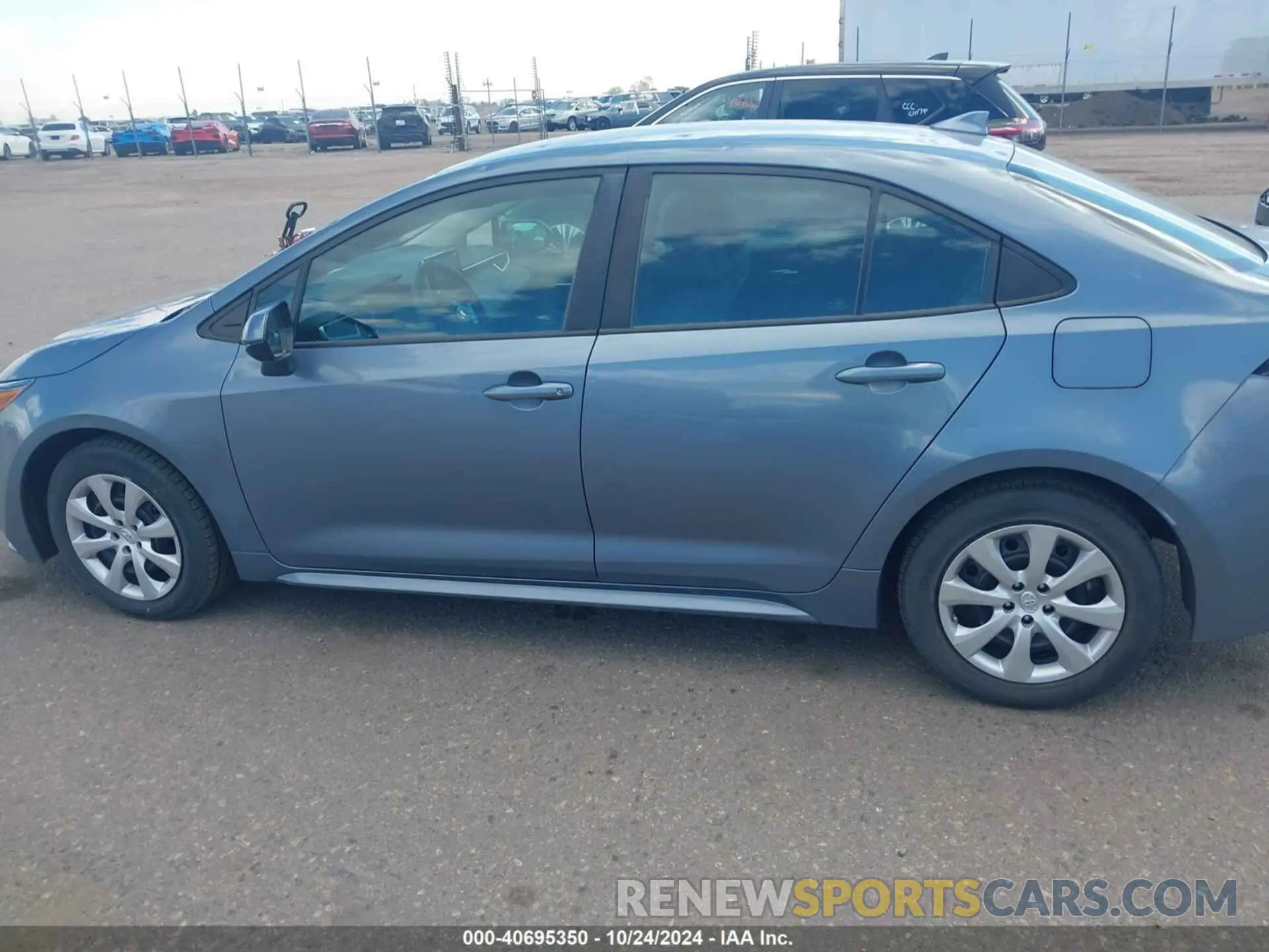 14 fotografías del automóvil dañado 5YFEPMAEXMP187567 TOYOTA COROLLA 2021