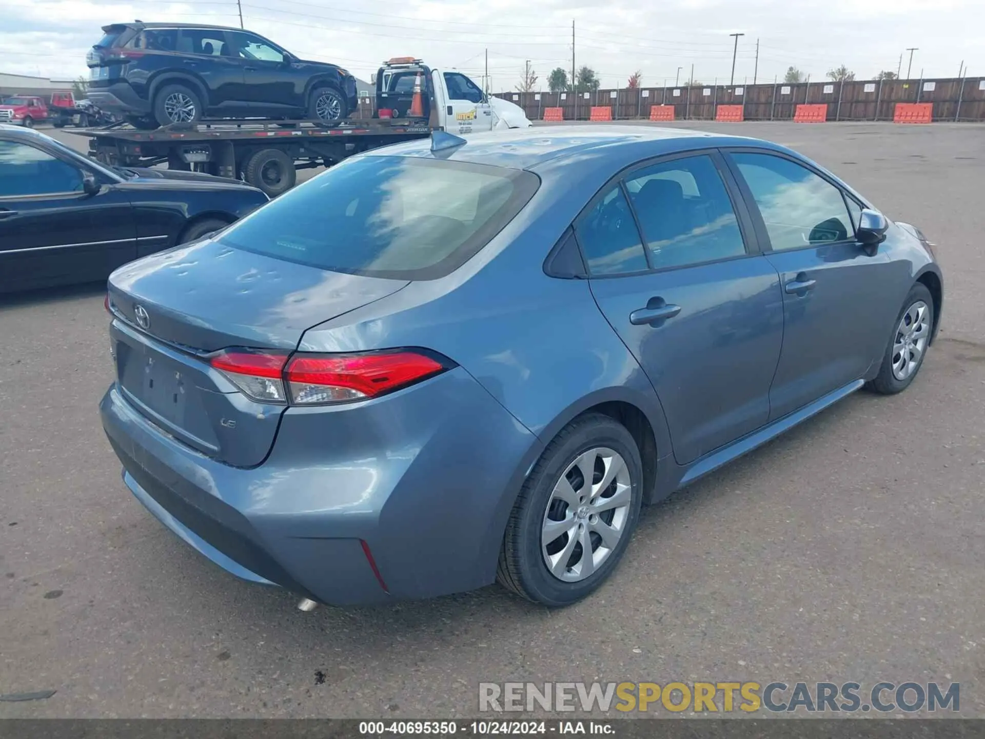 4 fotografías del automóvil dañado 5YFEPMAEXMP187567 TOYOTA COROLLA 2021