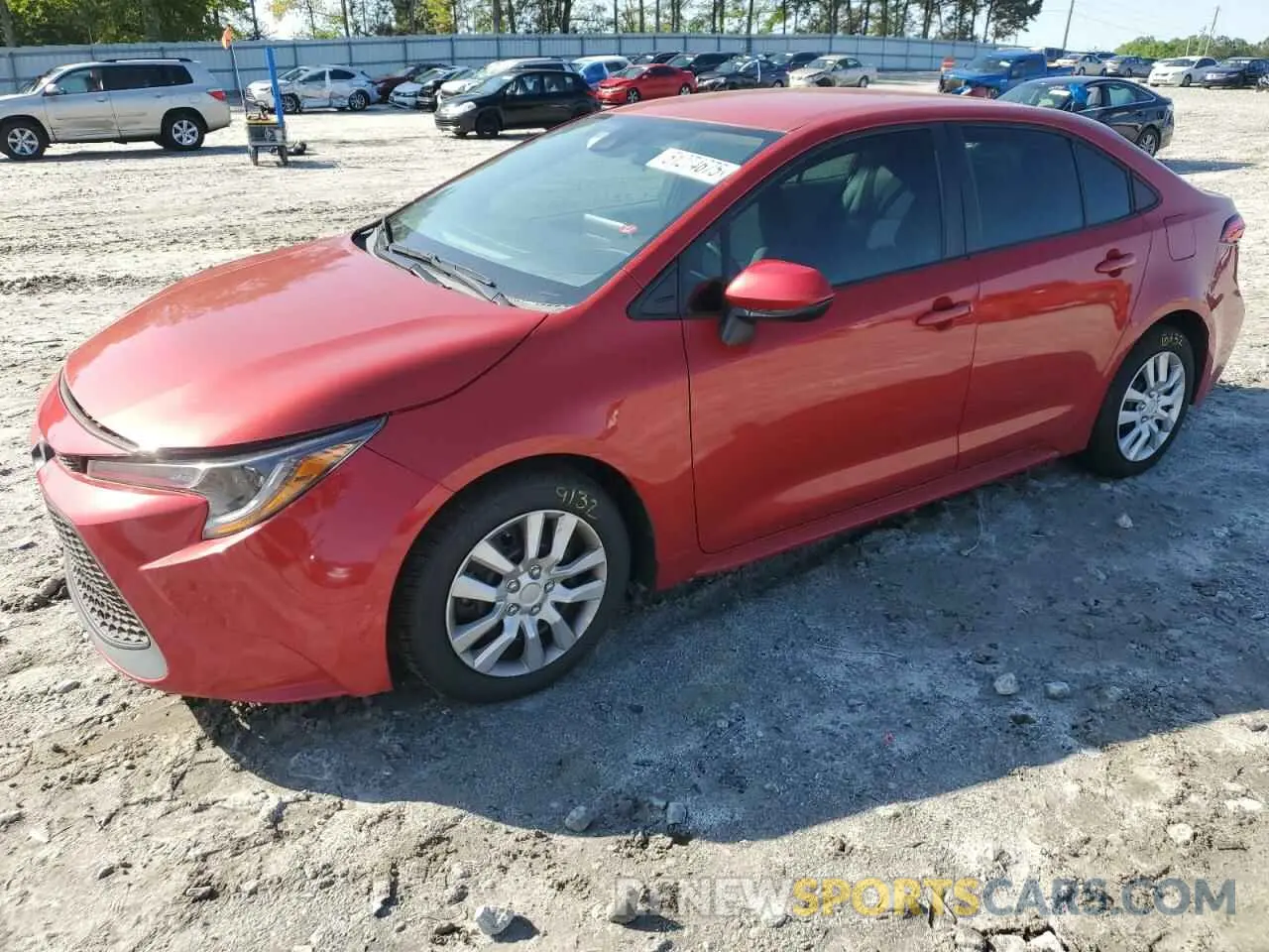 1 fotografías del automóvil dañado 5YFEPMAEXMP191196 TOYOTA COROLLA 2021