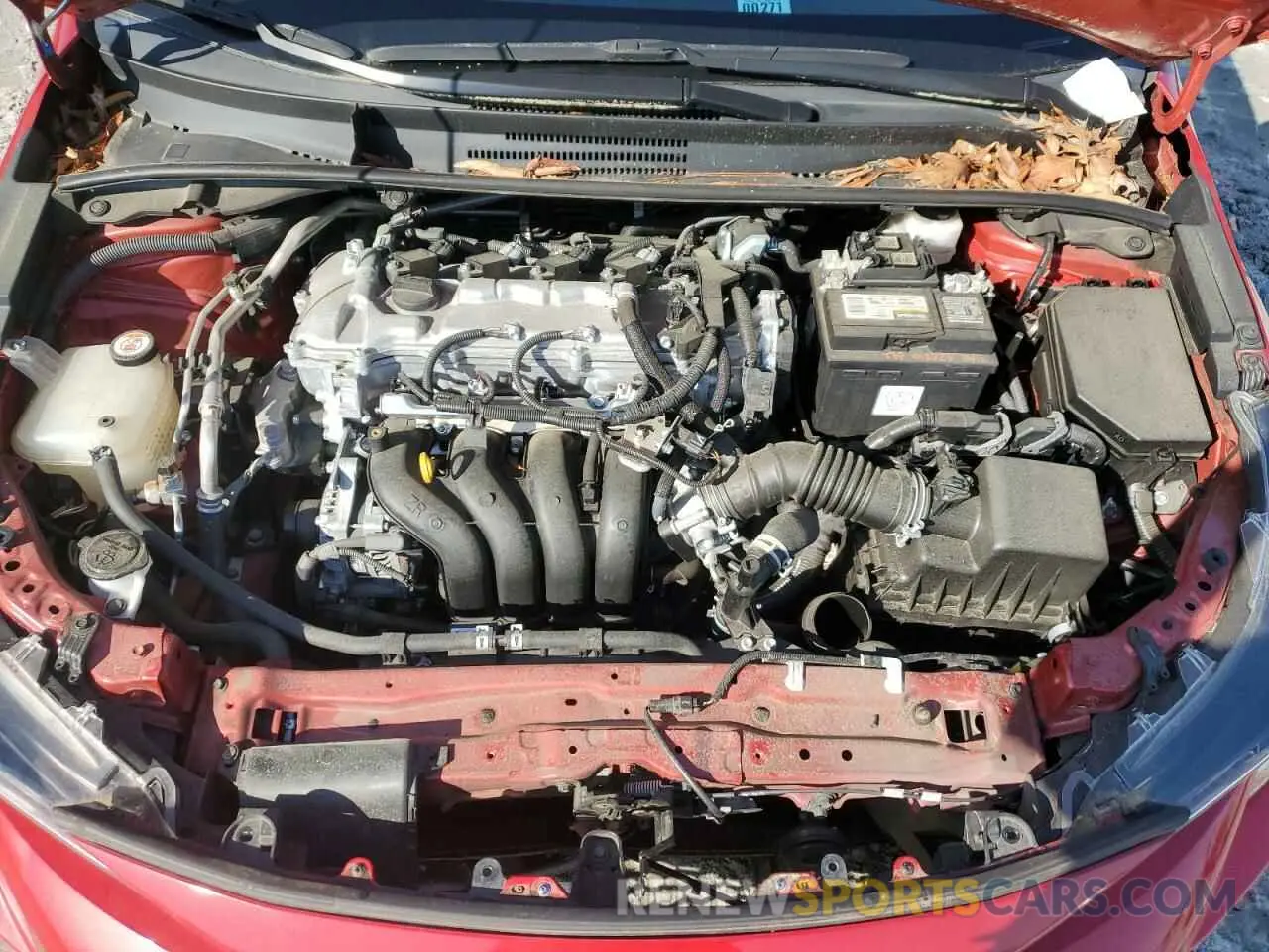 13 fotografías del automóvil dañado 5YFEPMAEXMP191196 TOYOTA COROLLA 2021