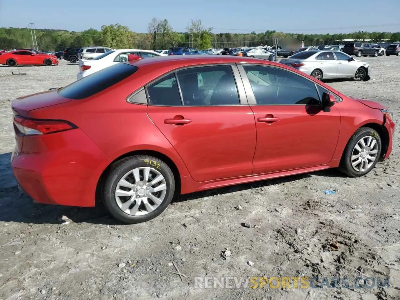 3 fotografías del automóvil dañado 5YFEPMAEXMP191196 TOYOTA COROLLA 2021