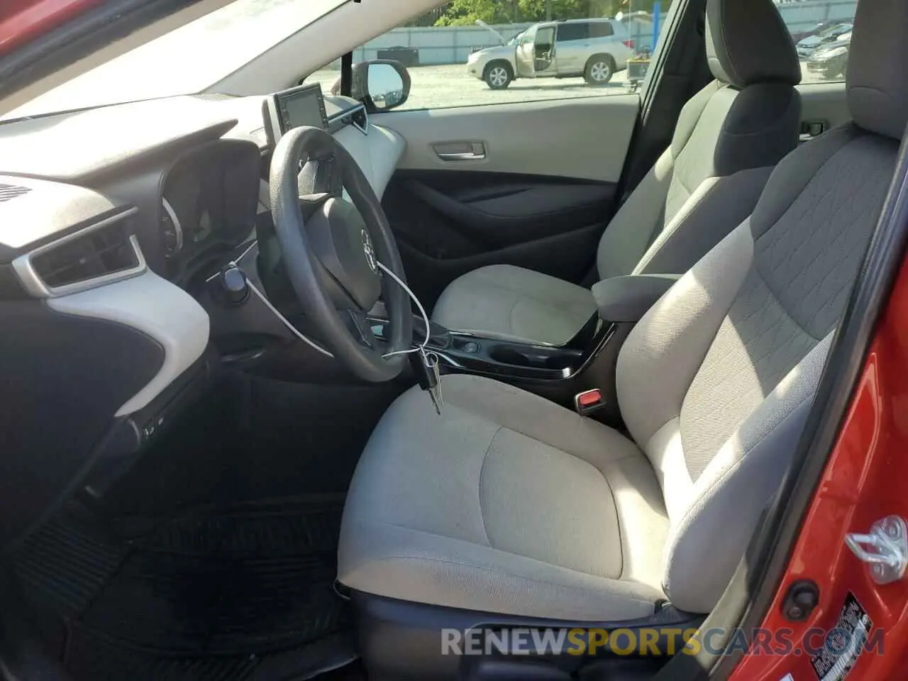 7 fotografías del automóvil dañado 5YFEPMAEXMP191196 TOYOTA COROLLA 2021