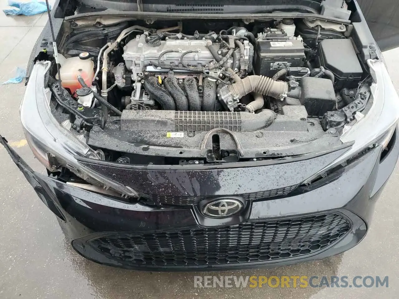 11 fotografías del automóvil dañado 5YFEPMAEXMP192784 TOYOTA COROLLA 2021