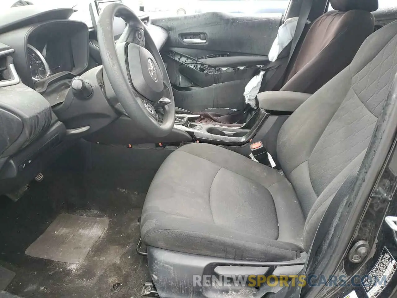 7 fotografías del automóvil dañado 5YFEPMAEXMP192784 TOYOTA COROLLA 2021