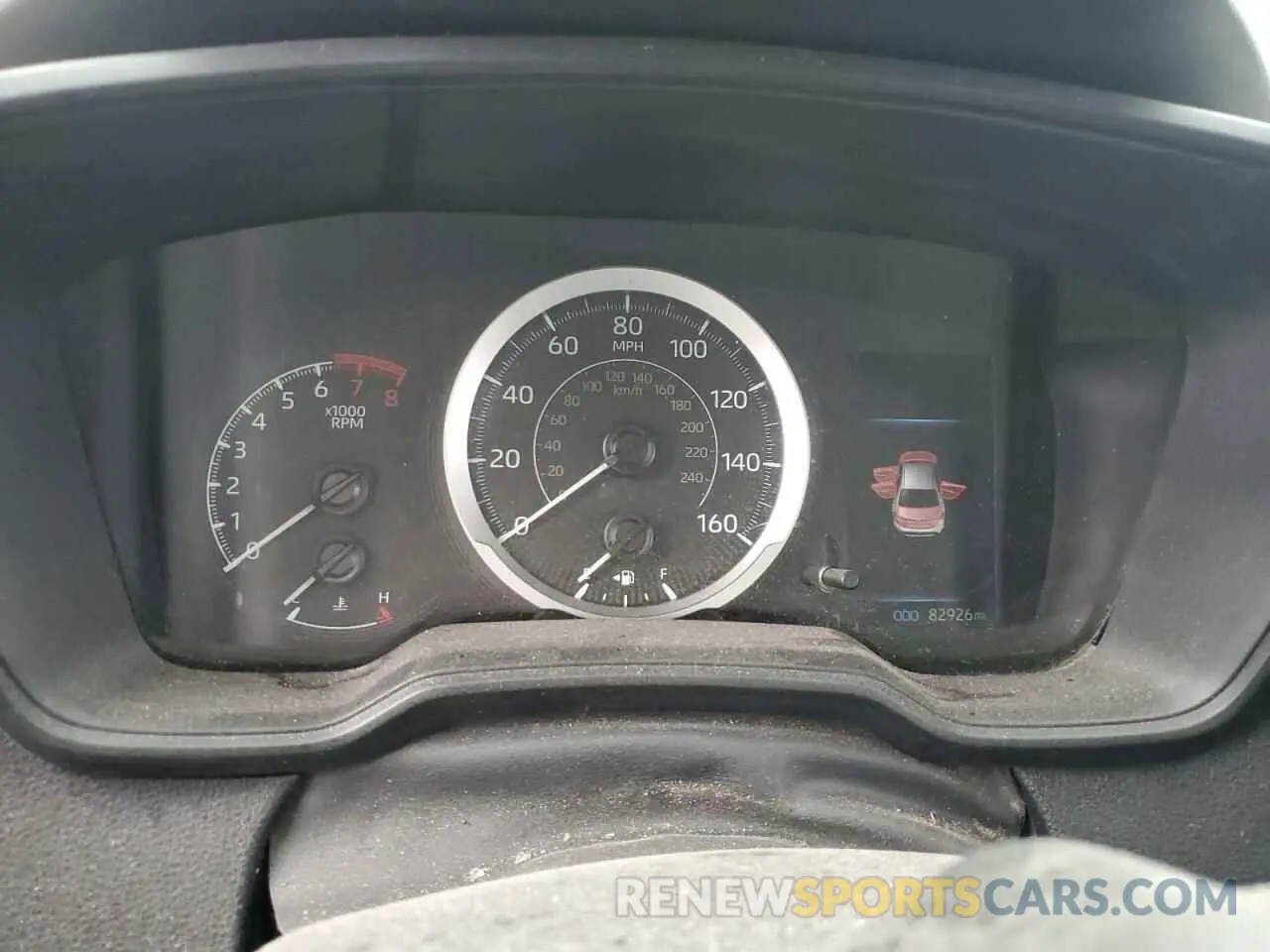 9 fotografías del automóvil dañado 5YFEPMAEXMP192784 TOYOTA COROLLA 2021