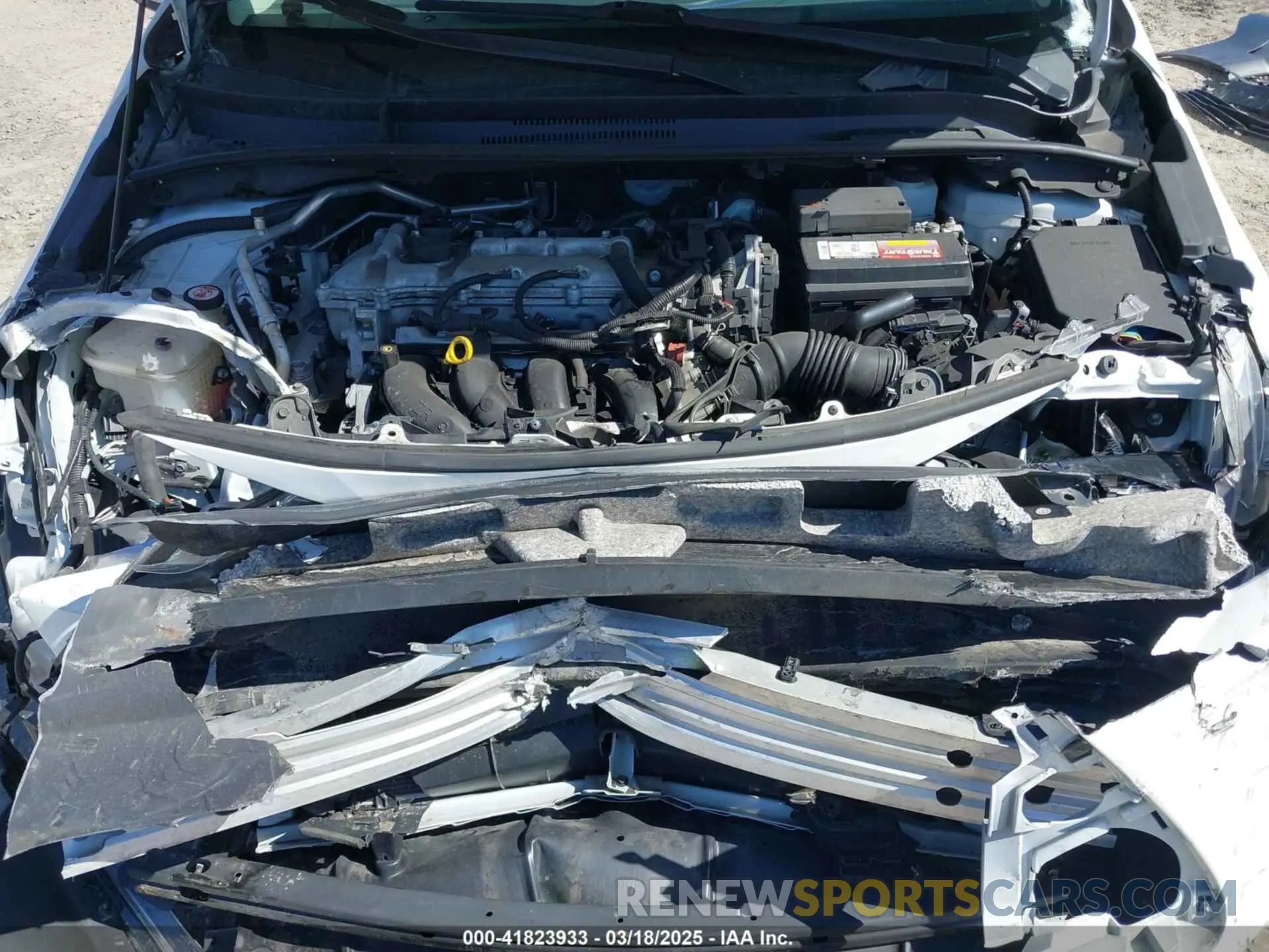 10 fotografías del automóvil dañado 5YFEPMAEXMP193336 TOYOTA COROLLA 2021