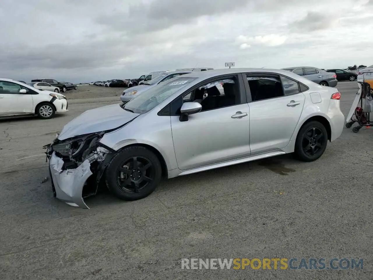 1 fotografías del automóvil dañado 5YFEPMAEXMP193451 TOYOTA COROLLA 2021