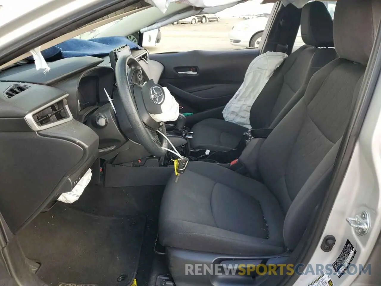 7 fotografías del automóvil dañado 5YFEPMAEXMP193451 TOYOTA COROLLA 2021