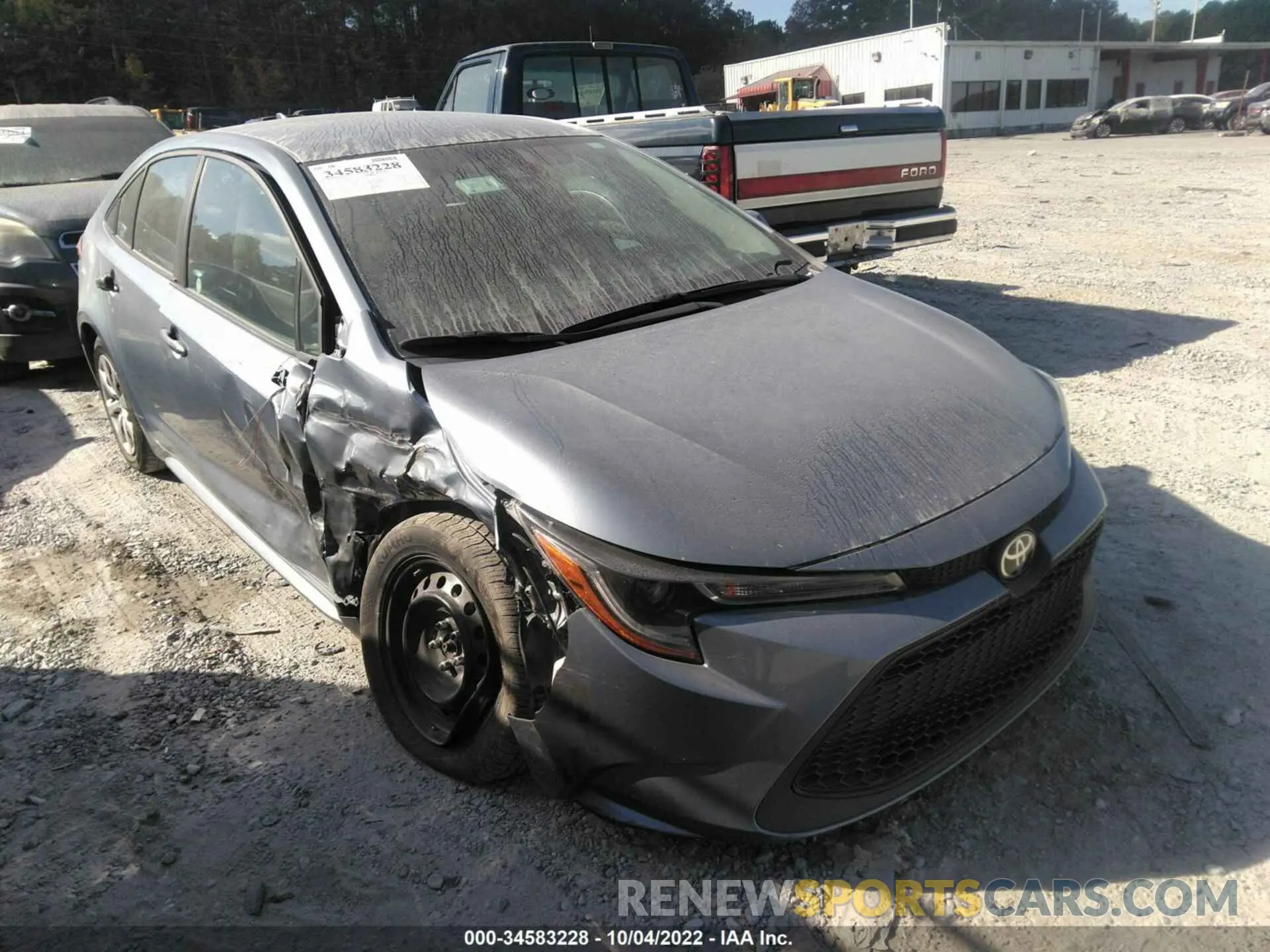 1 fotografías del automóvil dañado 5YFEPMAEXMP199279 TOYOTA COROLLA 2021