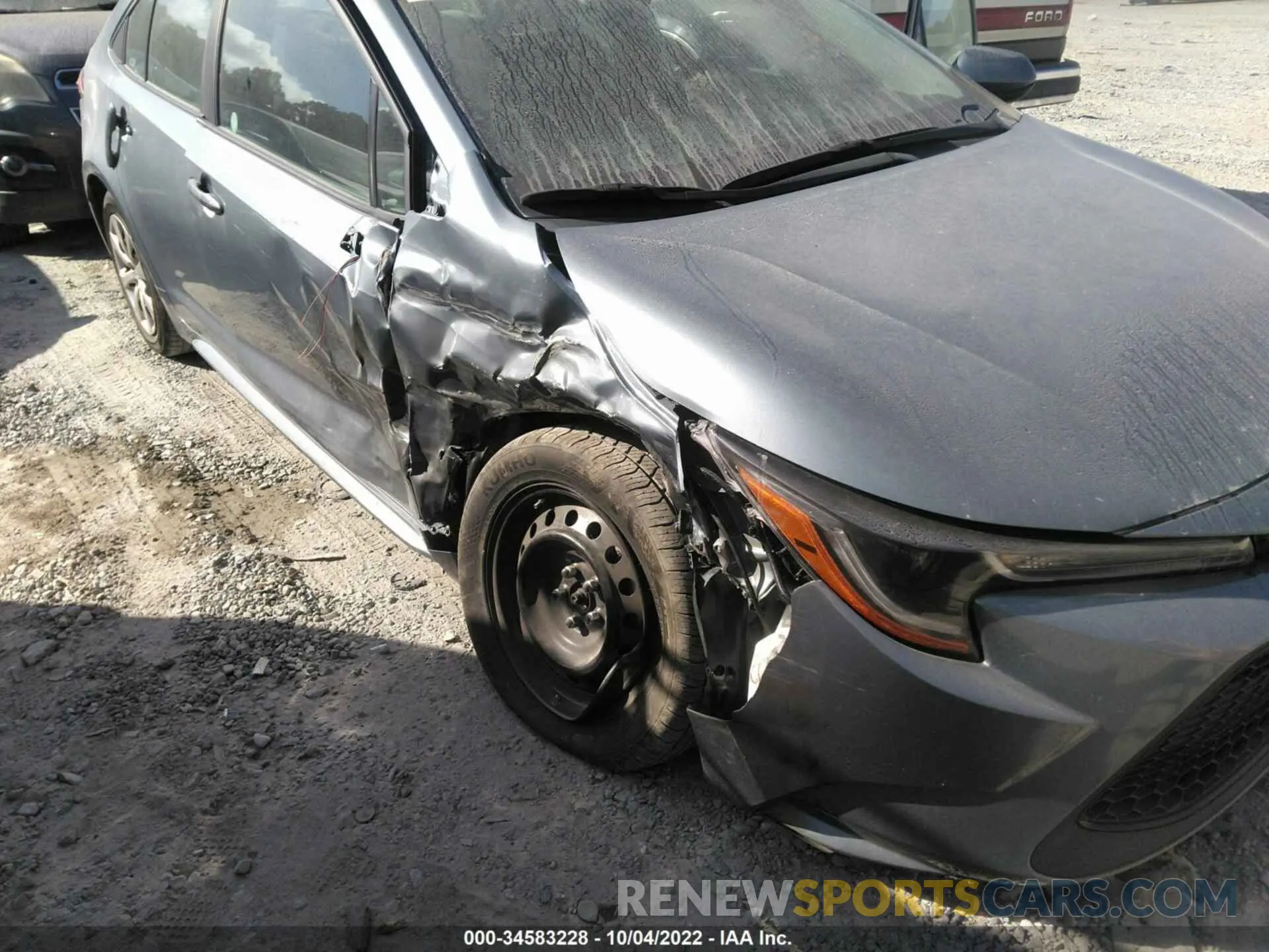 6 fotografías del automóvil dañado 5YFEPMAEXMP199279 TOYOTA COROLLA 2021