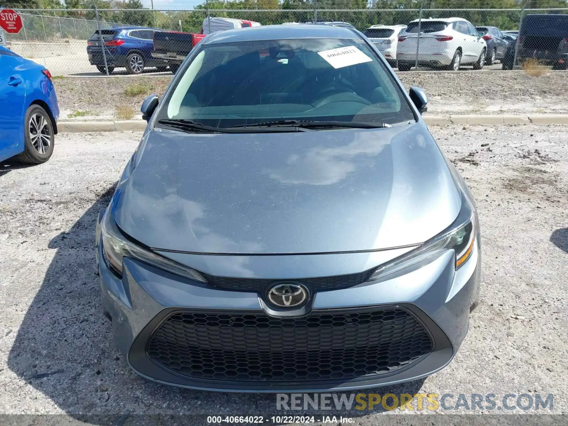 12 fotografías del automóvil dañado 5YFEPMAEXMP199413 TOYOTA COROLLA 2021