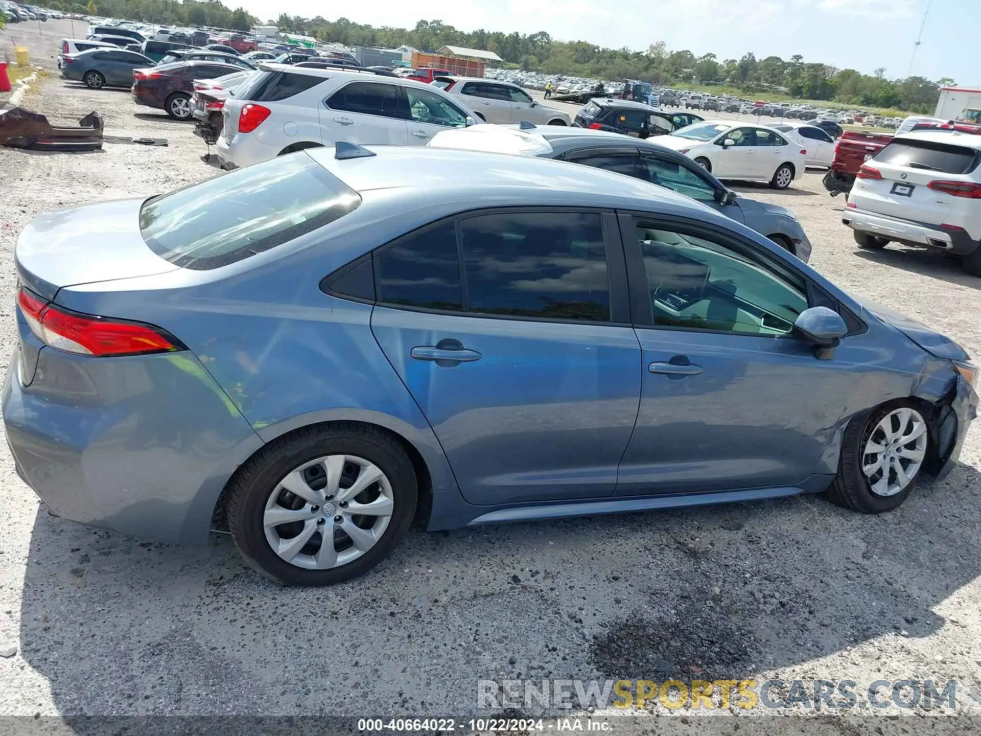 13 fotografías del automóvil dañado 5YFEPMAEXMP199413 TOYOTA COROLLA 2021