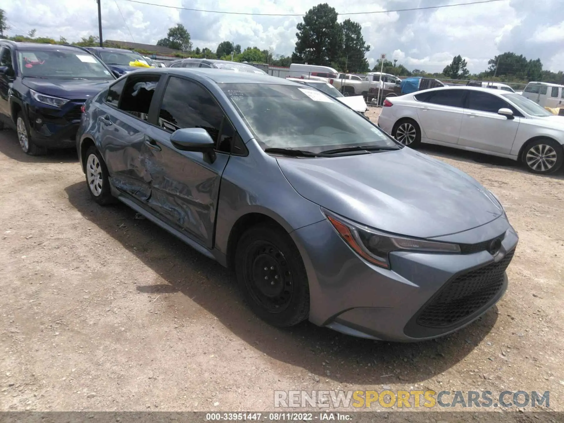1 fotografías del automóvil dañado 5YFEPMAEXMP202598 TOYOTA COROLLA 2021