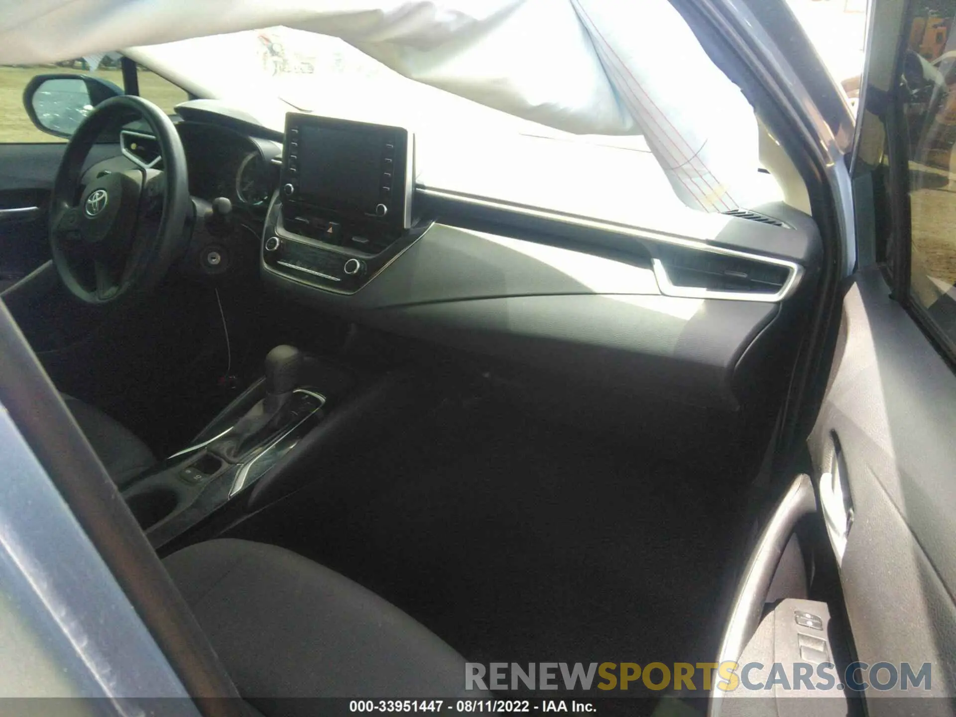 5 fotografías del automóvil dañado 5YFEPMAEXMP202598 TOYOTA COROLLA 2021