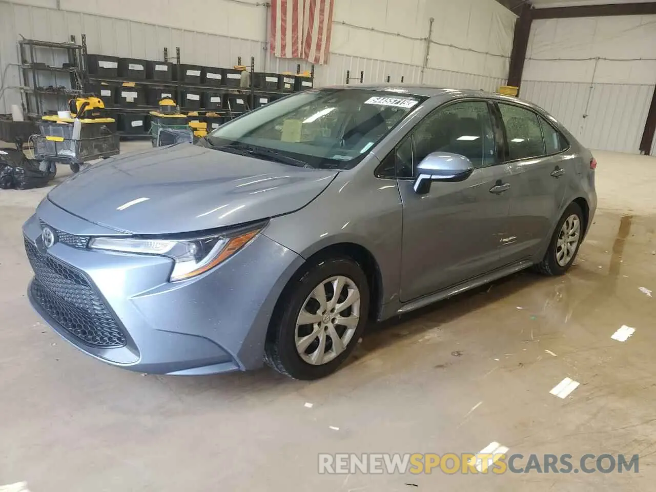 1 fotografías del automóvil dañado 5YFEPMAEXMP207042 TOYOTA COROLLA 2021