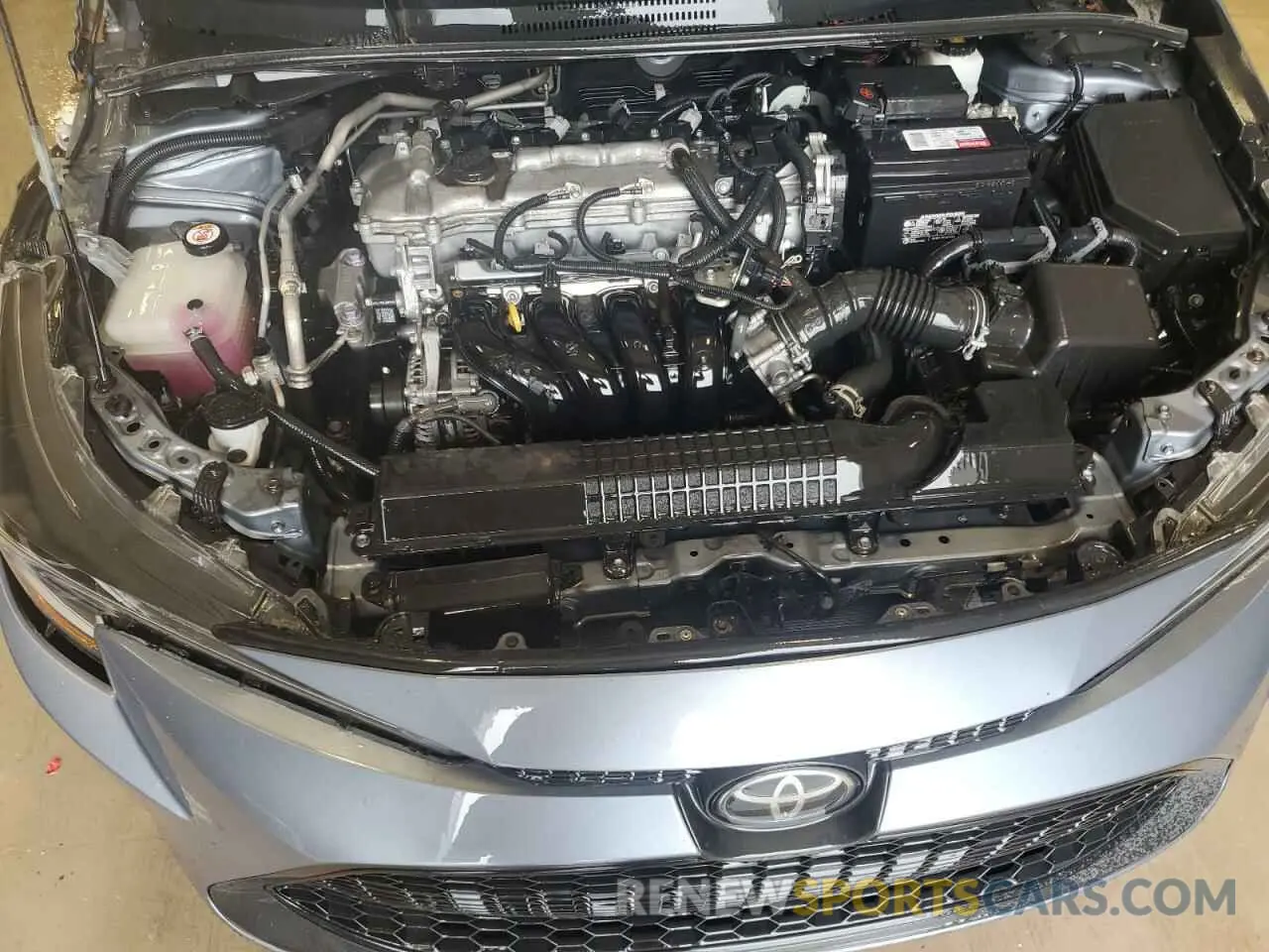 11 fotografías del automóvil dañado 5YFEPMAEXMP207042 TOYOTA COROLLA 2021
