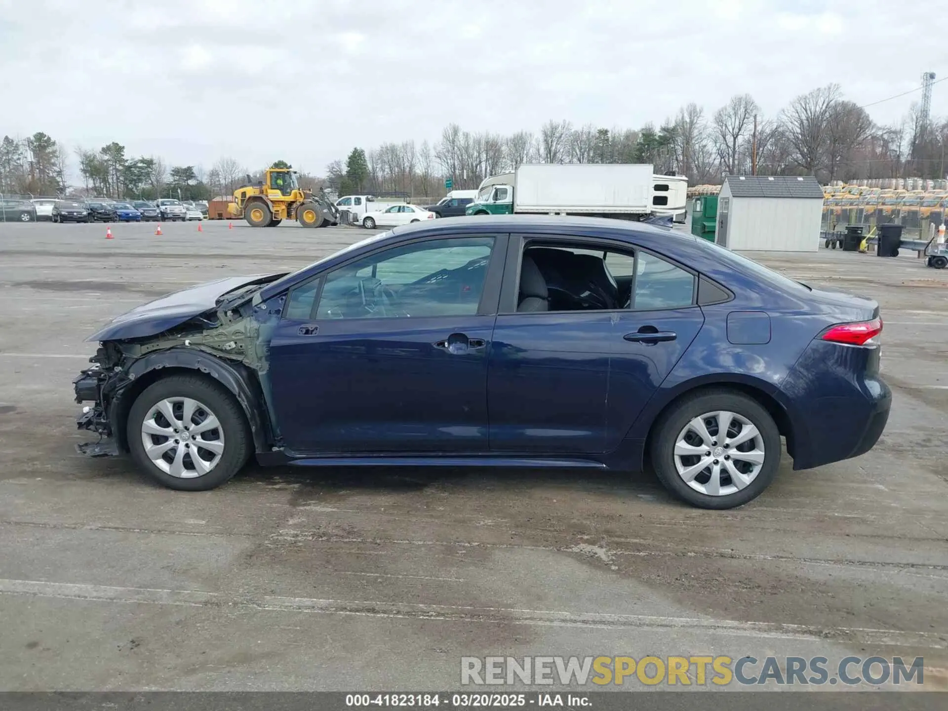 14 fotografías del automóvil dañado 5YFEPMAEXMP207221 TOYOTA COROLLA 2021