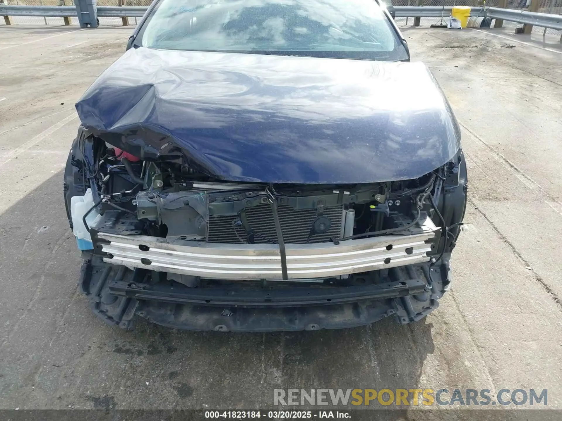 6 fotografías del automóvil dañado 5YFEPMAEXMP207221 TOYOTA COROLLA 2021
