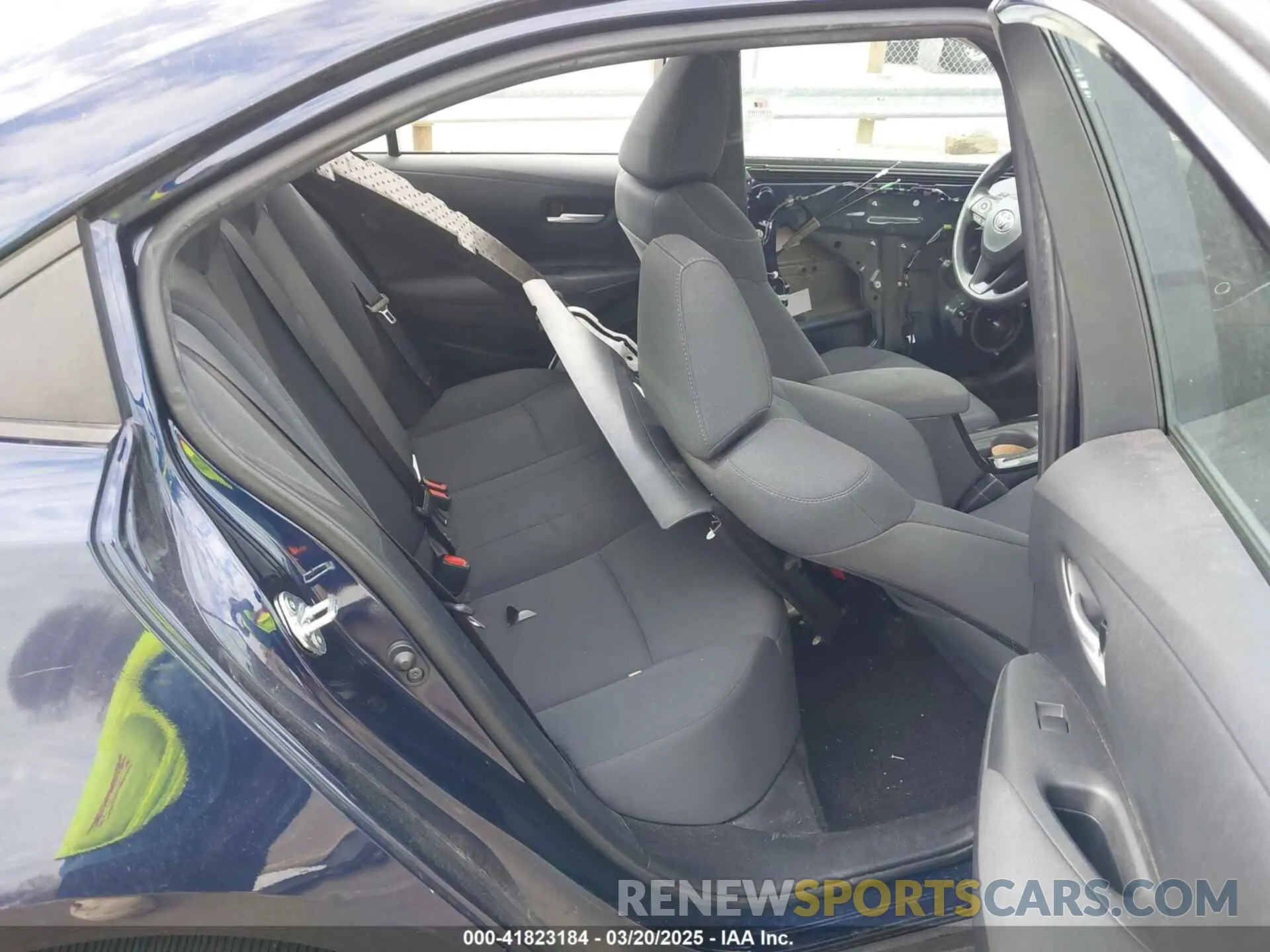 8 fotografías del automóvil dañado 5YFEPMAEXMP207221 TOYOTA COROLLA 2021