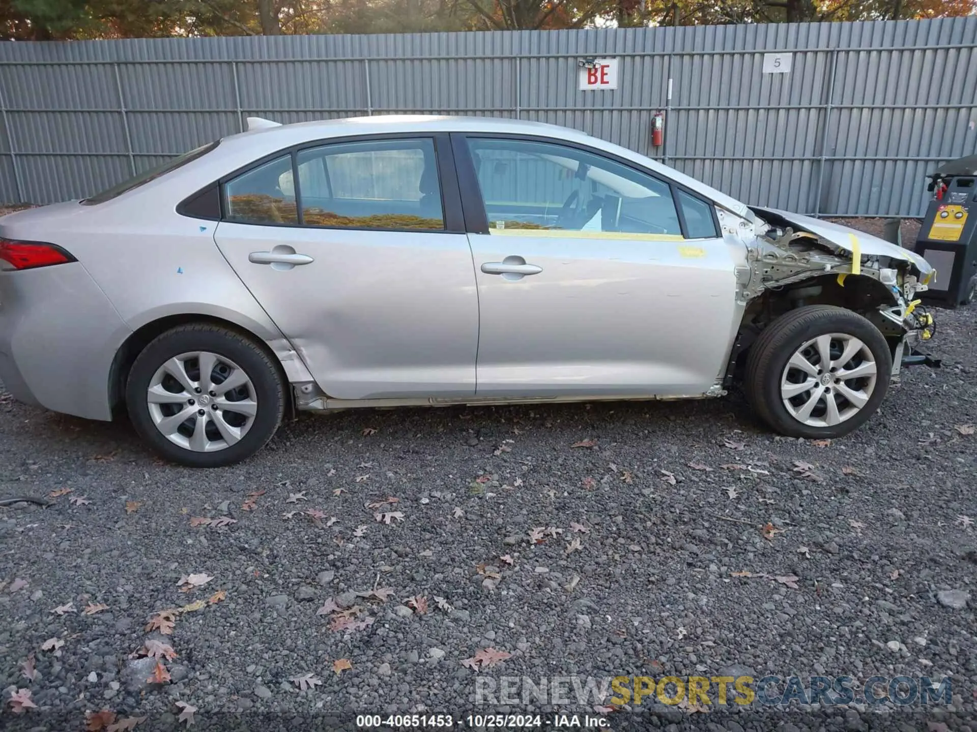 14 fotografías del automóvil dañado 5YFEPMAEXMP207901 TOYOTA COROLLA 2021