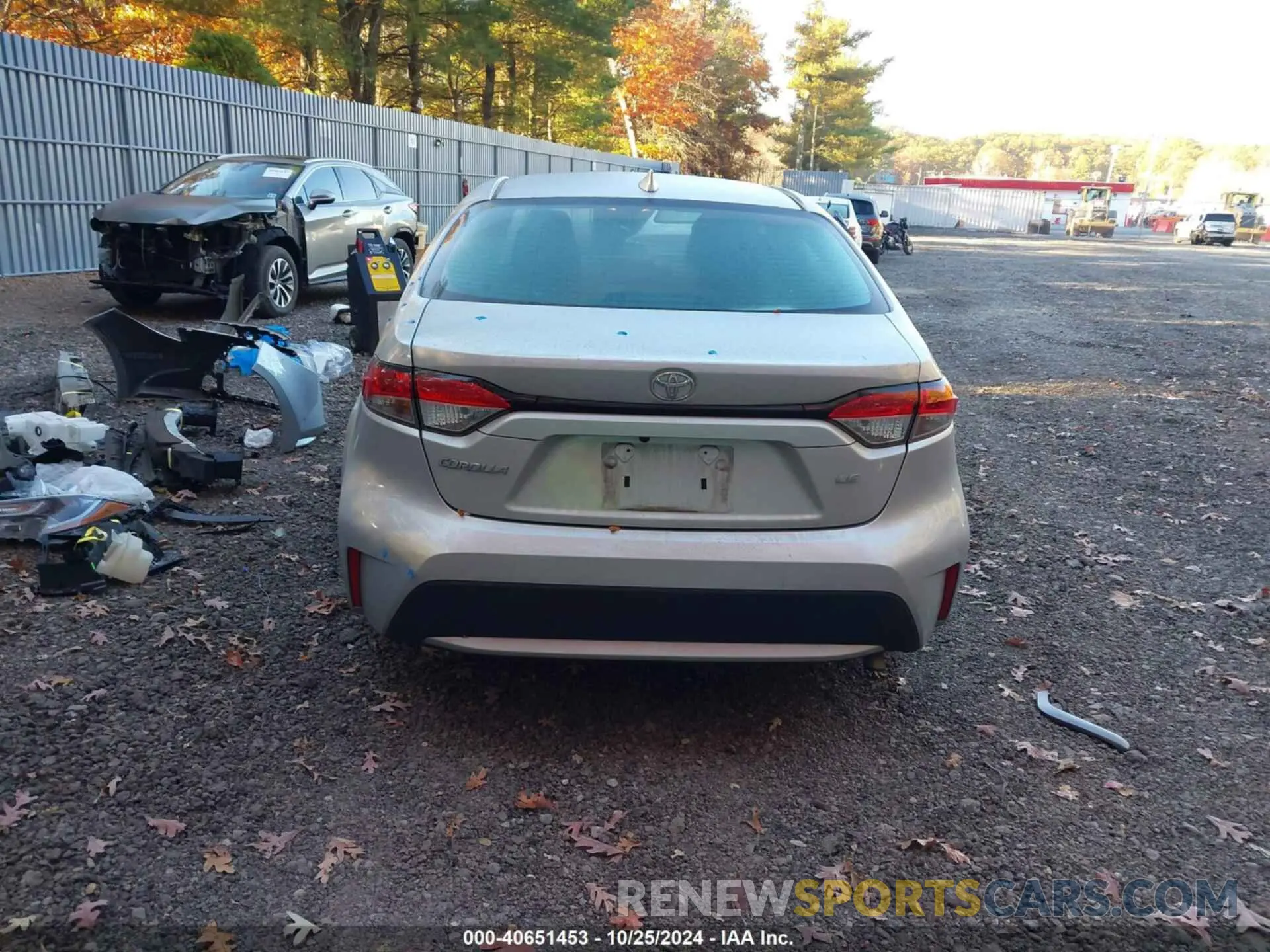 17 fotografías del automóvil dañado 5YFEPMAEXMP207901 TOYOTA COROLLA 2021