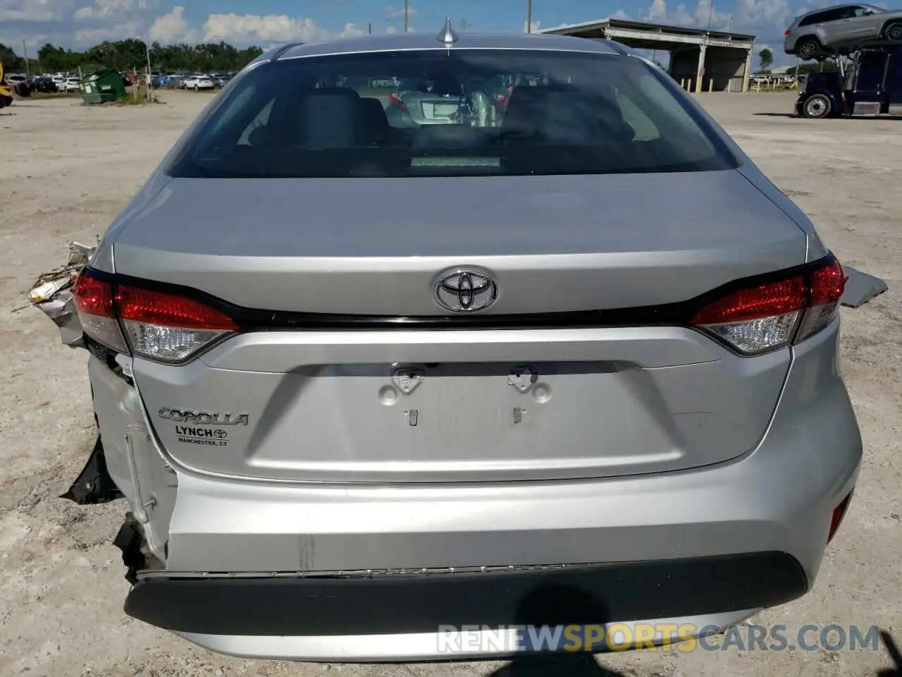 6 fotografías del automóvil dañado 5YFEPMAEXMP215836 TOYOTA COROLLA 2021