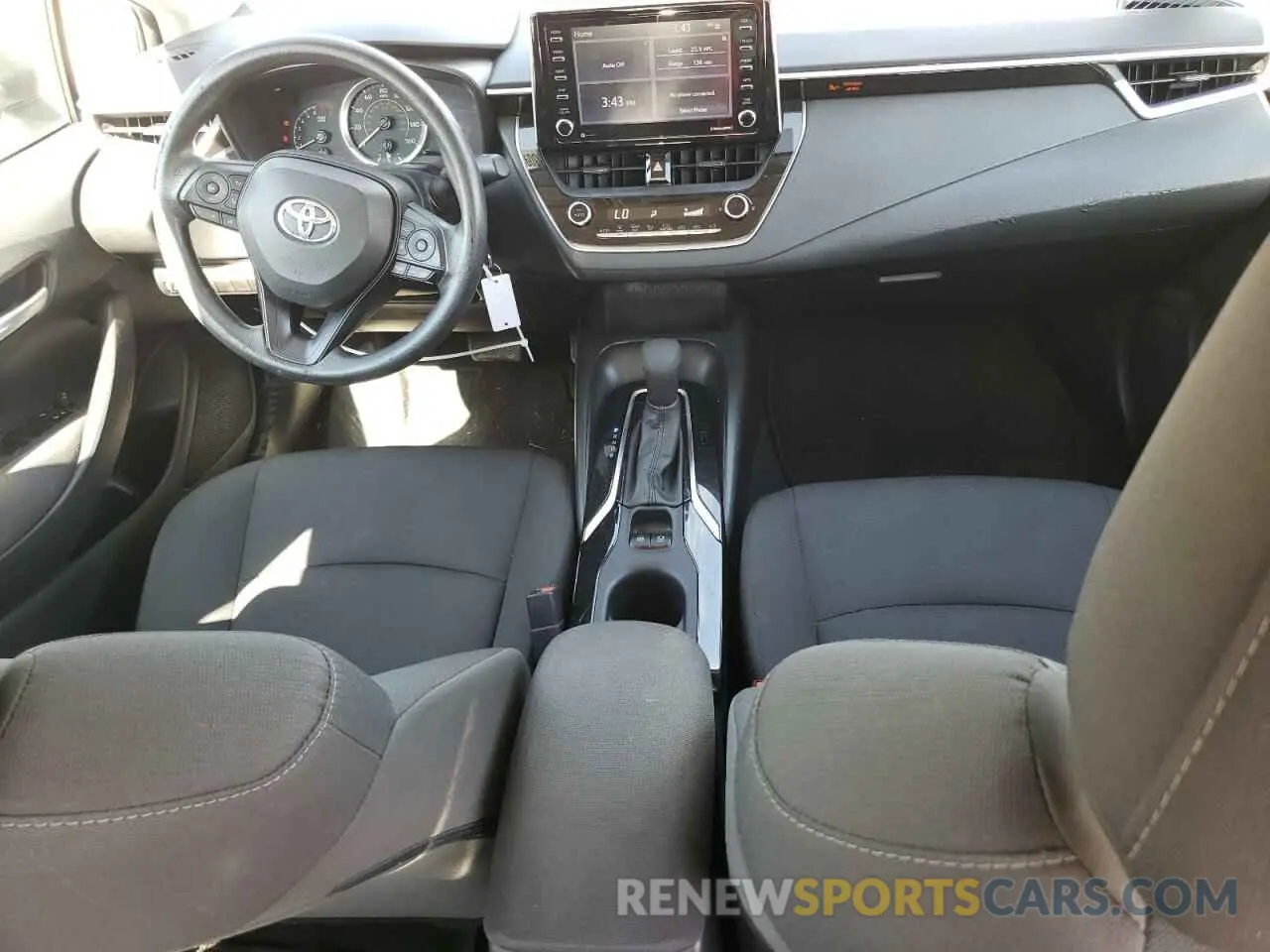 8 fotografías del automóvil dañado 5YFEPMAEXMP215836 TOYOTA COROLLA 2021