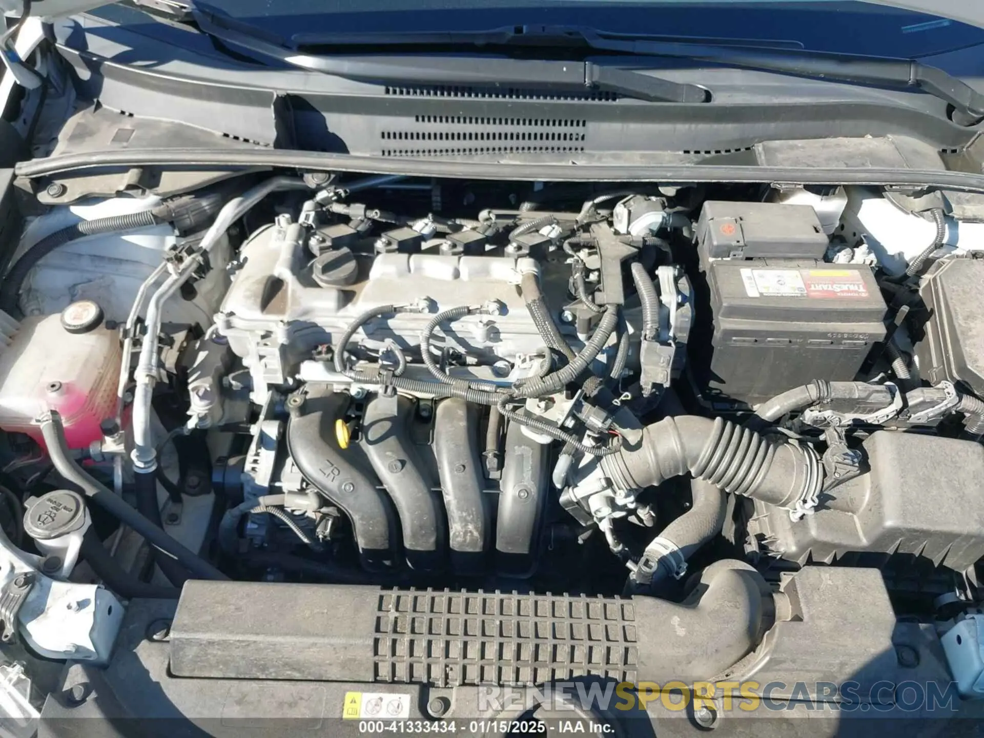 10 fotografías del automóvil dañado 5YFEPMAEXMP217988 TOYOTA COROLLA 2021