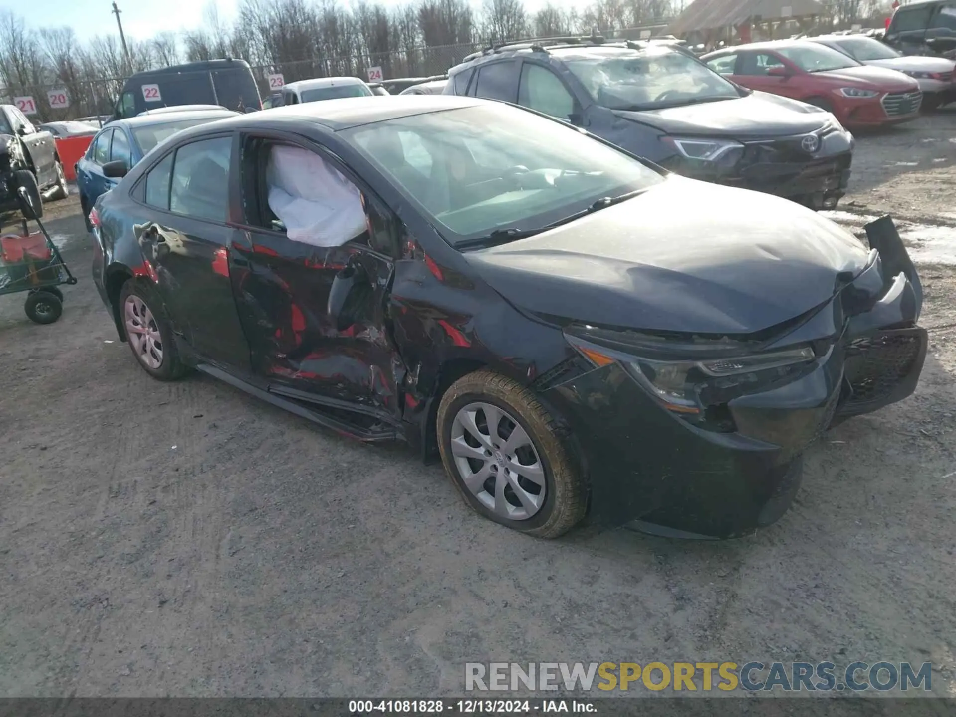 1 fotografías del automóvil dañado 5YFEPMAEXMP218168 TOYOTA COROLLA 2021