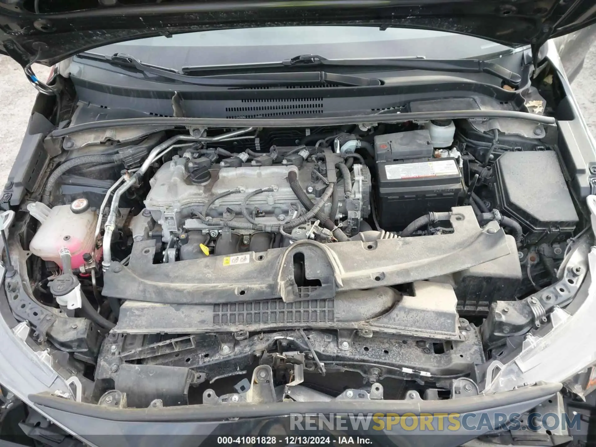 10 fotografías del automóvil dañado 5YFEPMAEXMP218168 TOYOTA COROLLA 2021