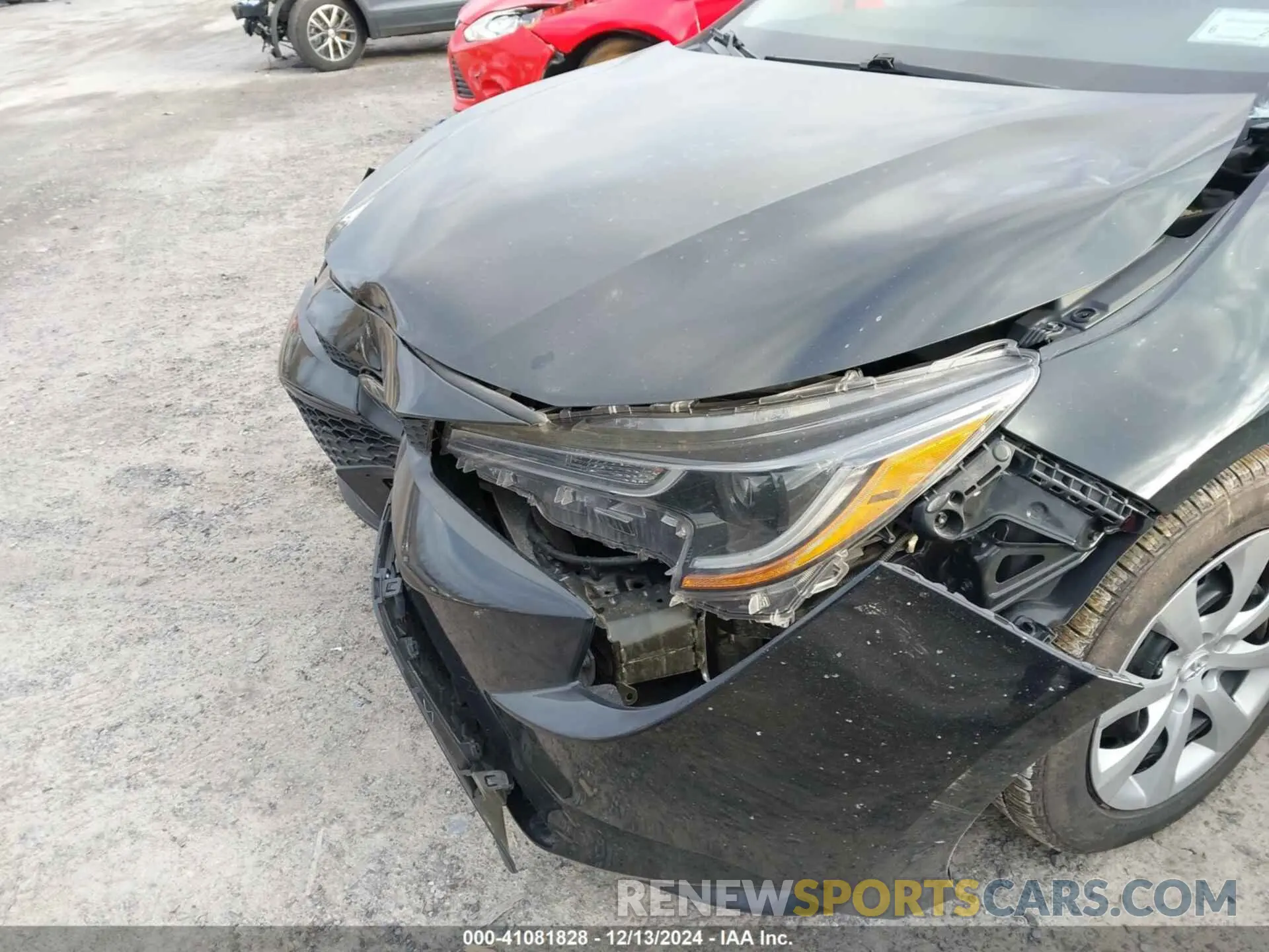 6 fotografías del automóvil dañado 5YFEPMAEXMP218168 TOYOTA COROLLA 2021
