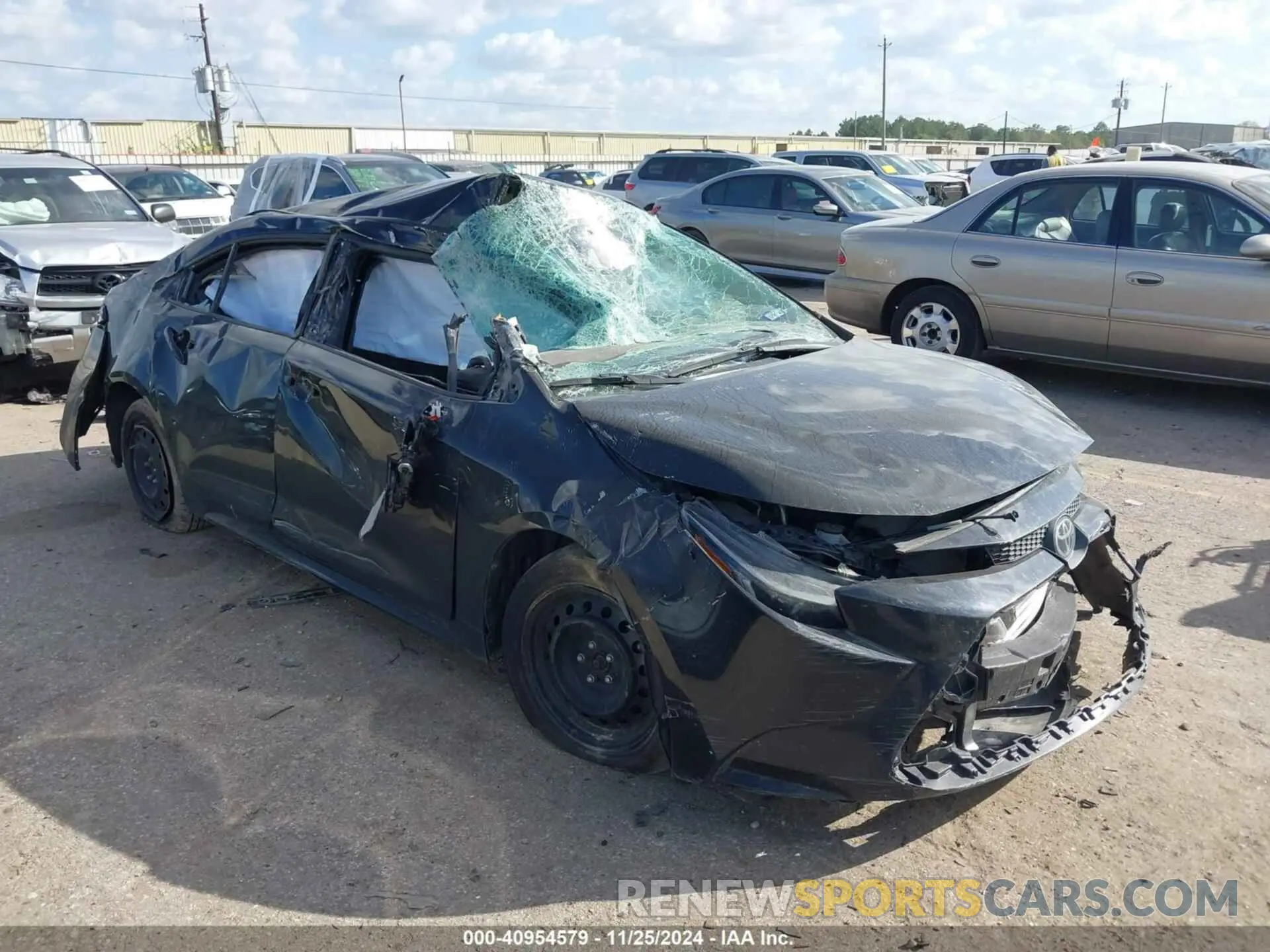 1 fotografías del automóvil dañado 5YFEPMAEXMP219630 TOYOTA COROLLA 2021
