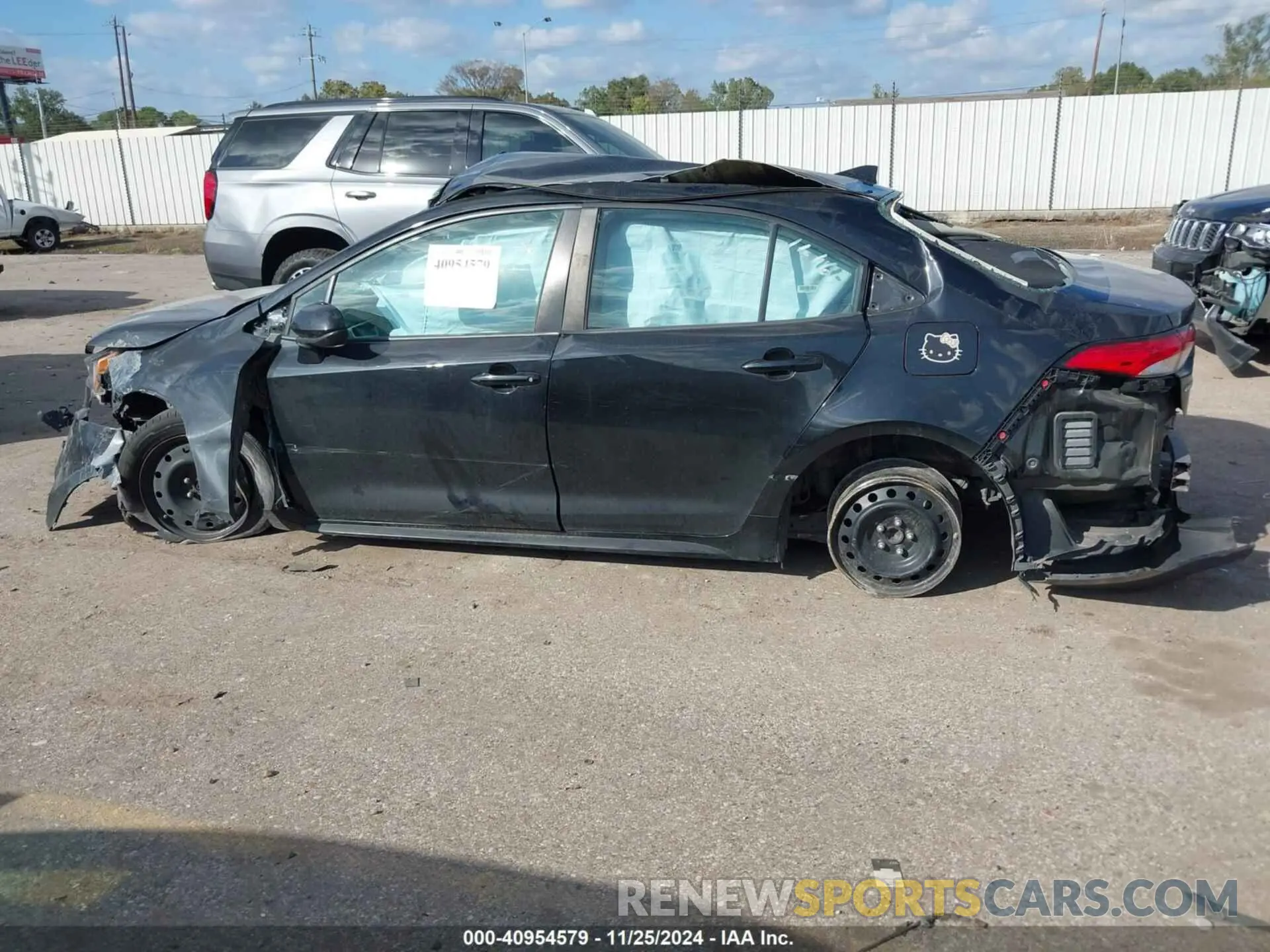 13 fotografías del automóvil dañado 5YFEPMAEXMP219630 TOYOTA COROLLA 2021