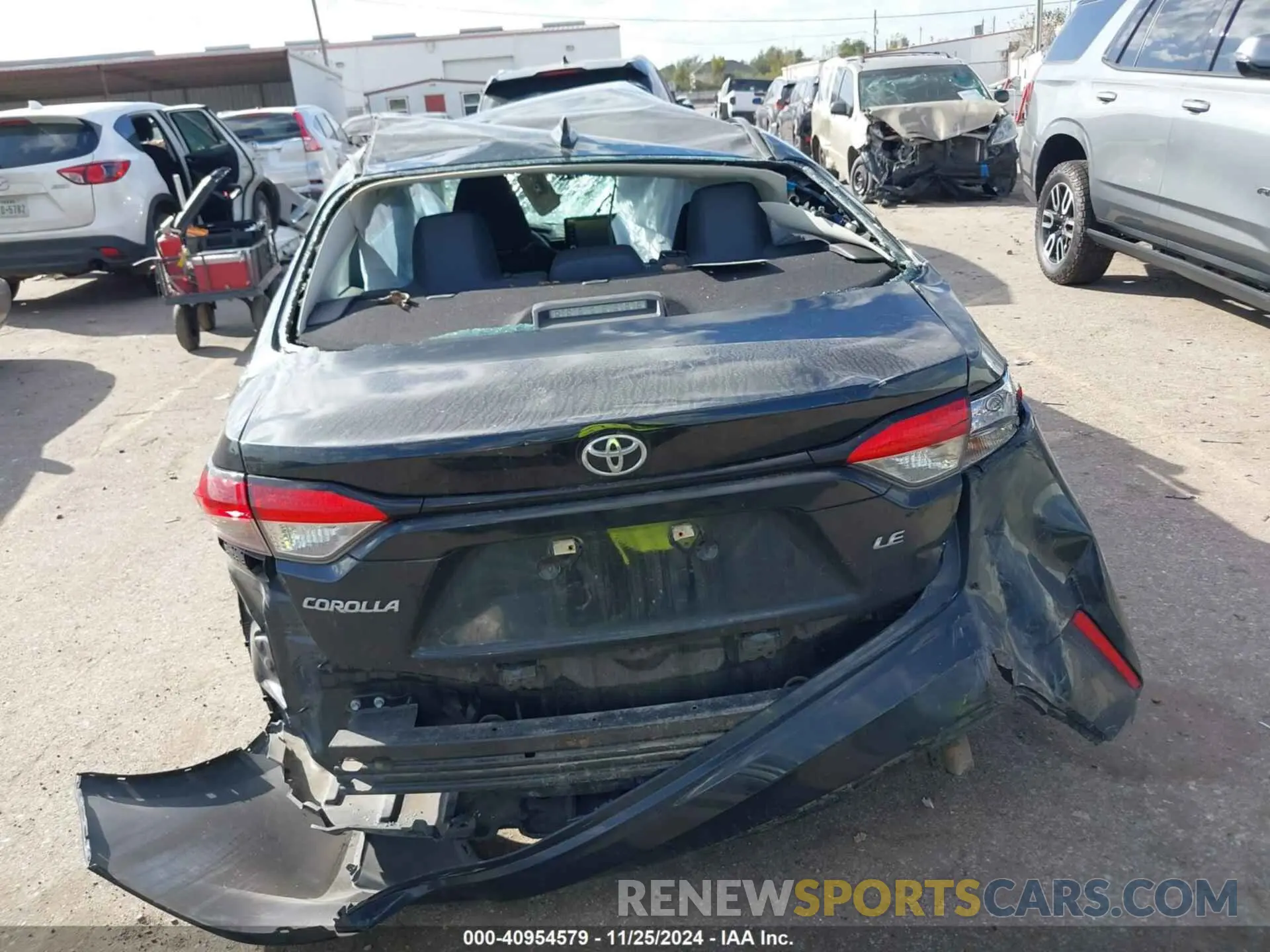 15 fotografías del automóvil dañado 5YFEPMAEXMP219630 TOYOTA COROLLA 2021