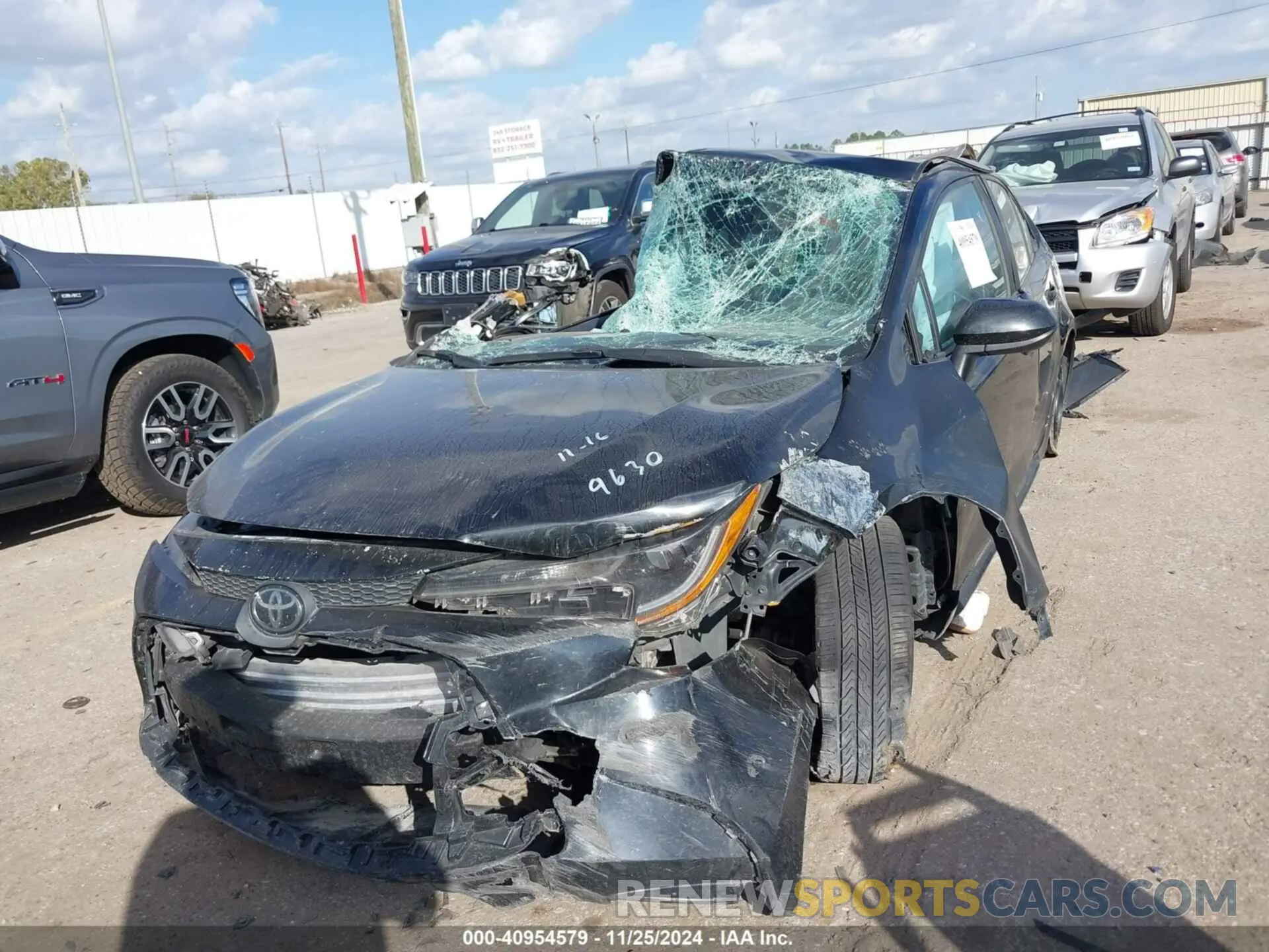 6 fotografías del automóvil dañado 5YFEPMAEXMP219630 TOYOTA COROLLA 2021