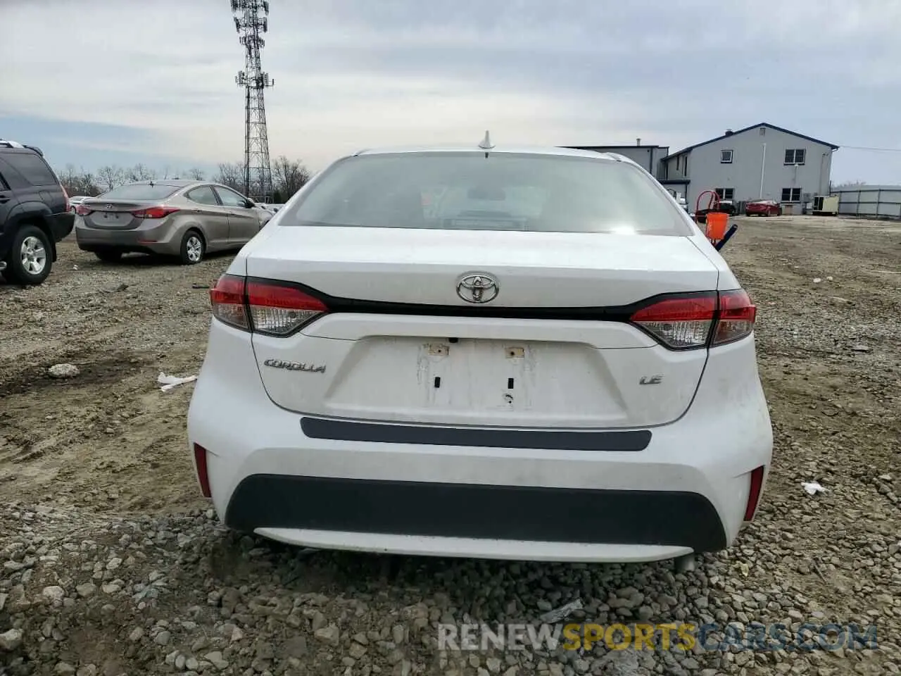 6 fotografías del automóvil dañado 5YFEPMAEXMP220387 TOYOTA COROLLA 2021