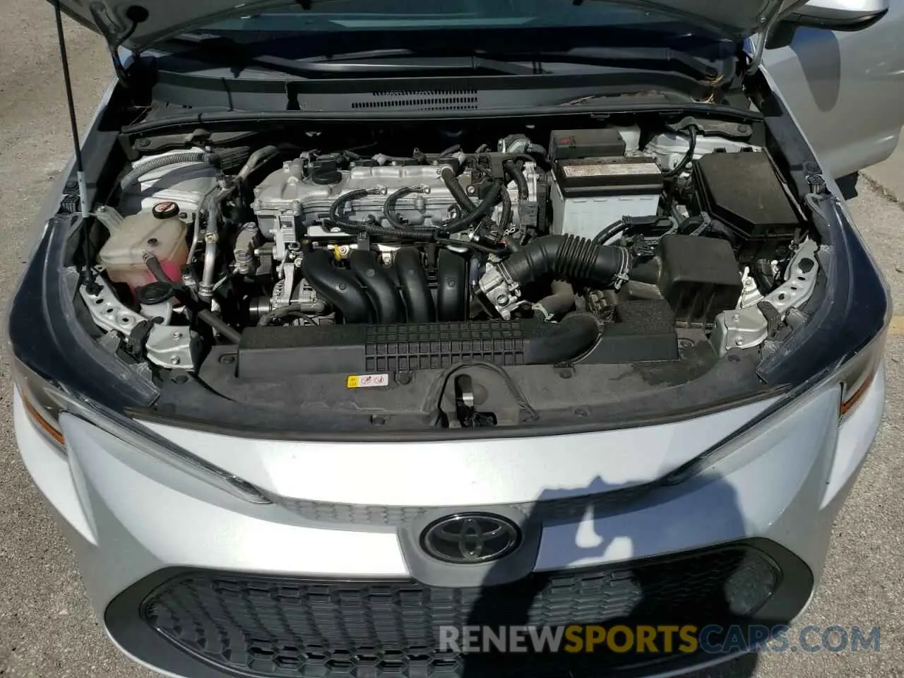 11 fotografías del automóvil dañado 5YFEPMAEXMP225038 TOYOTA COROLLA 2021