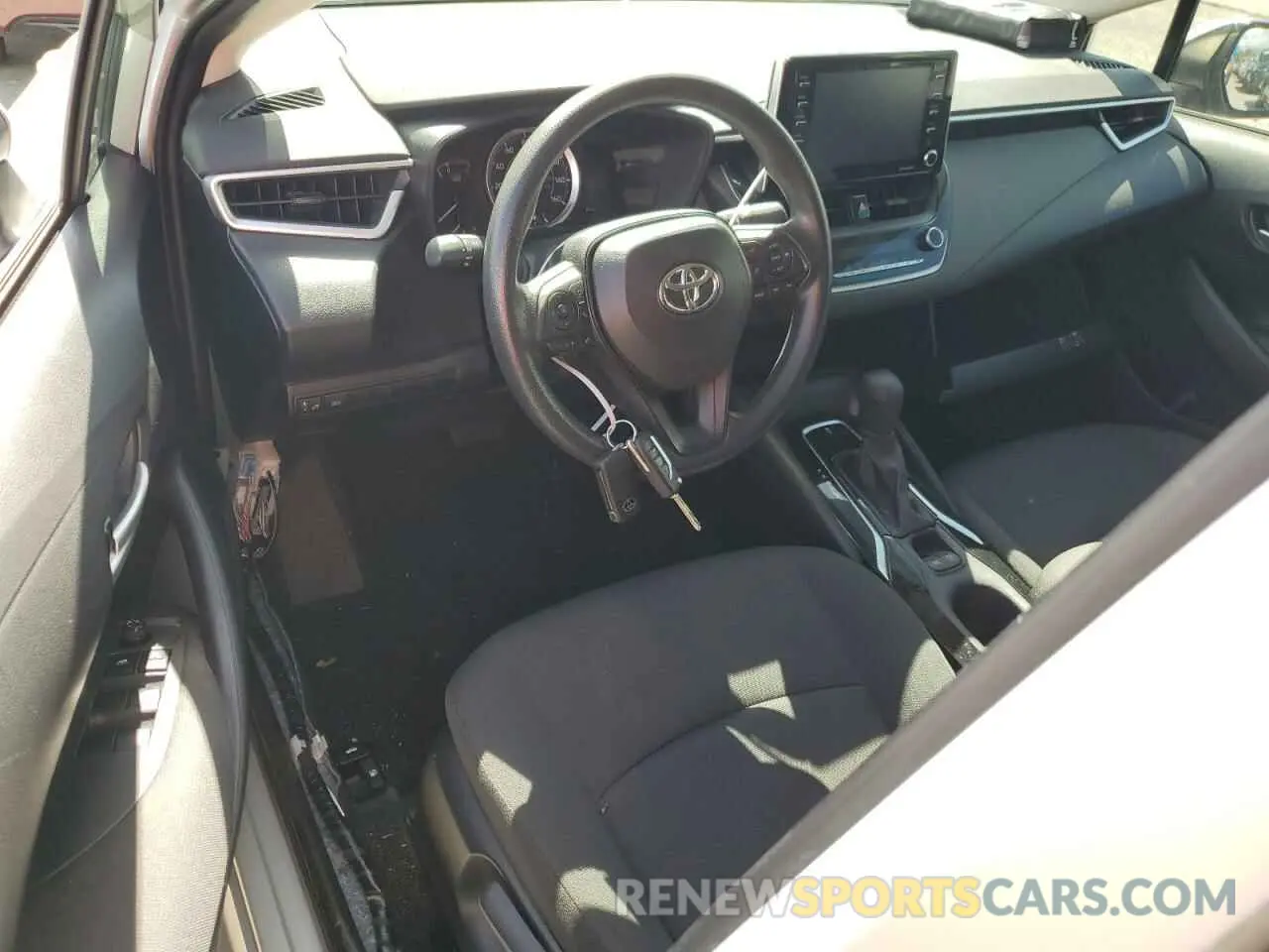 8 fotografías del automóvil dañado 5YFEPMAEXMP225038 TOYOTA COROLLA 2021