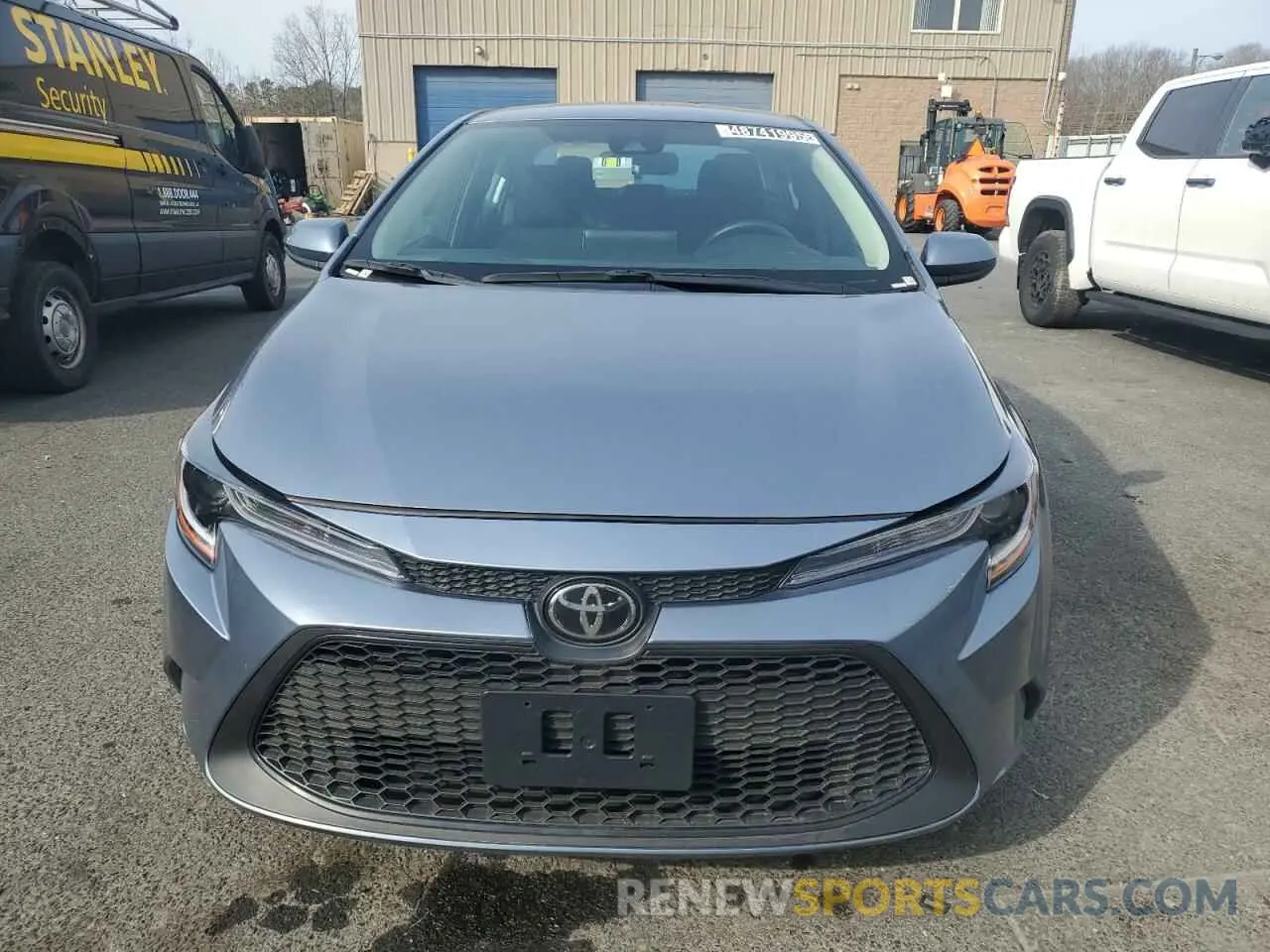 5 fotografías del automóvil dañado 5YFEPMAEXMP232507 TOYOTA COROLLA 2021