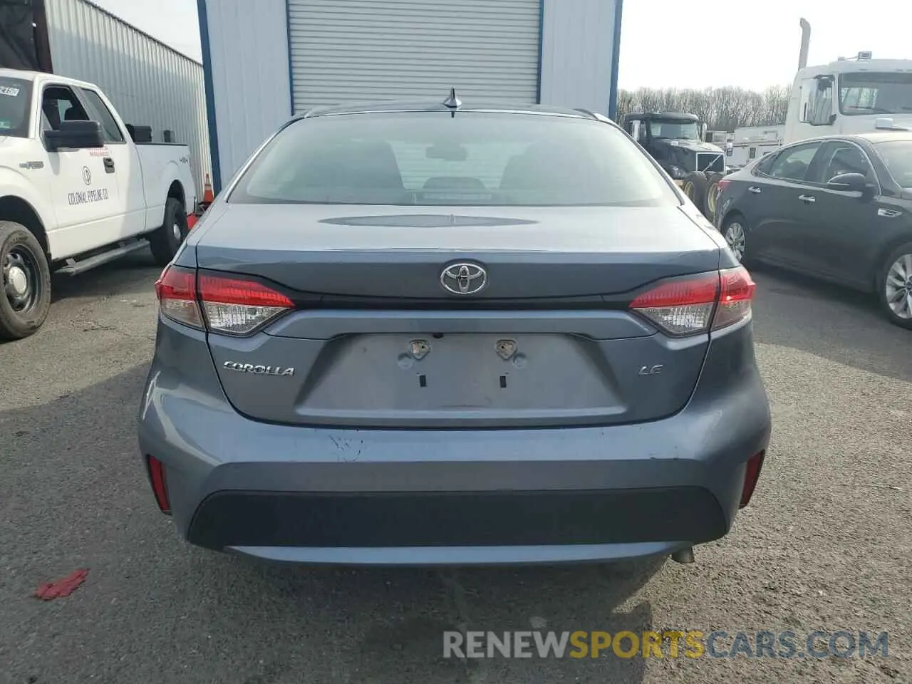 6 fotografías del automóvil dañado 5YFEPMAEXMP232507 TOYOTA COROLLA 2021