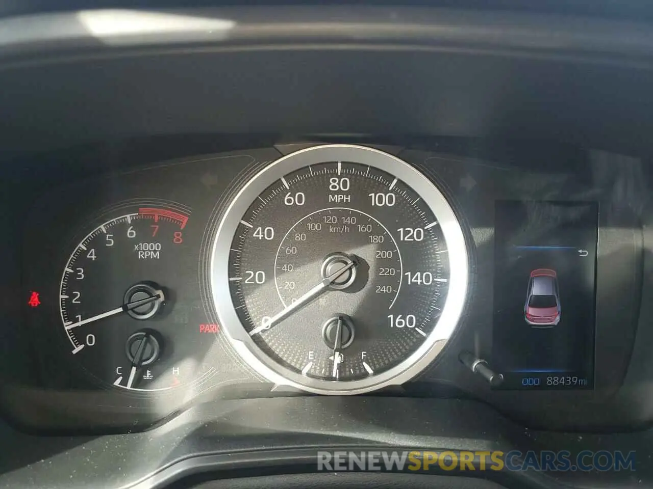 9 fotografías del automóvil dañado 5YFEPMAEXMP232507 TOYOTA COROLLA 2021