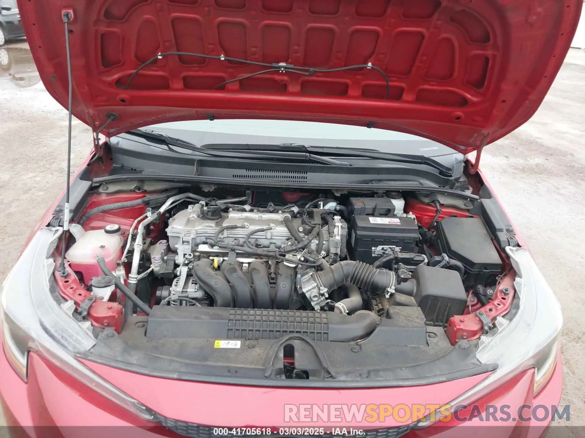 10 fotografías del automóvil dañado 5YFEPMAEXMP232958 TOYOTA COROLLA 2021